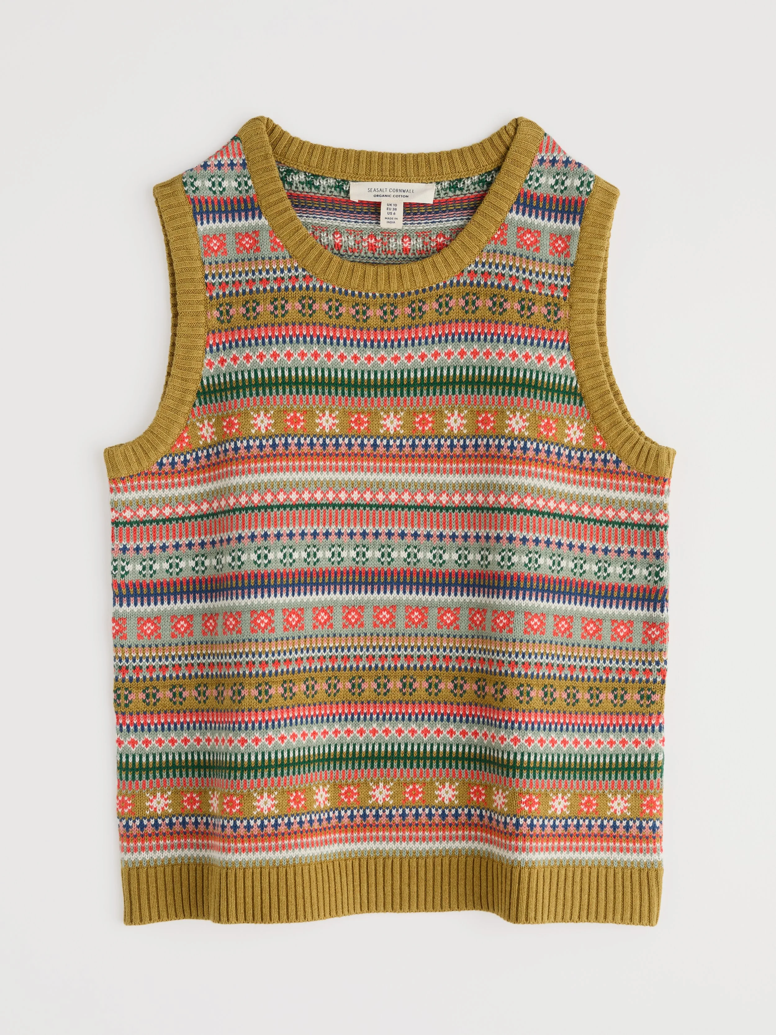 Seasalt-Cove Cottage Vest - Carved Relief Pear Multi - CottonWool (2).jpg