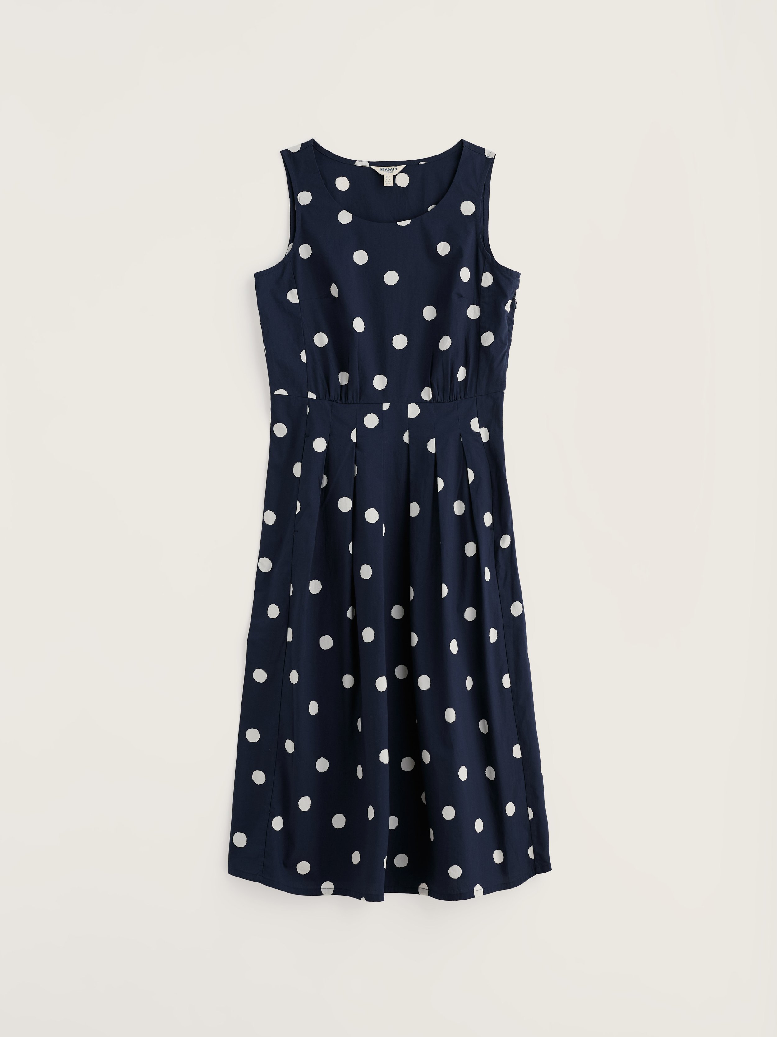Seasalt-Belle Dress - Spot Maritime - CottonWool (5).jpg