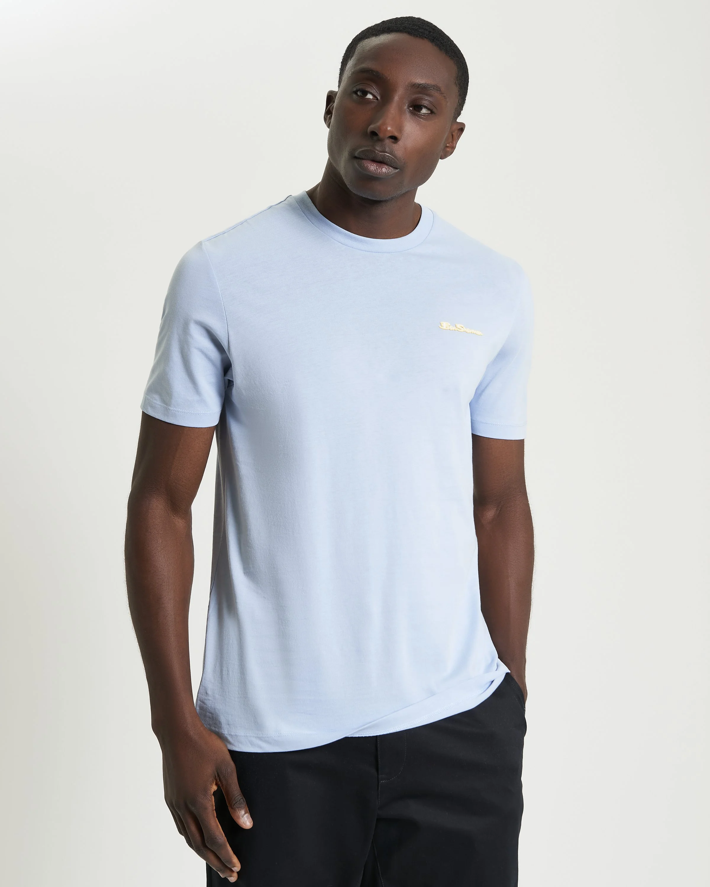 Ben-Sherman-Signature-Tee-Pale-Blue-CottonWool