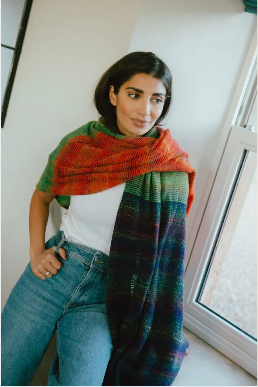 ERIBE-TReeline-Wrap-Bellarose-S4152-BELLAROSE-CottonWool