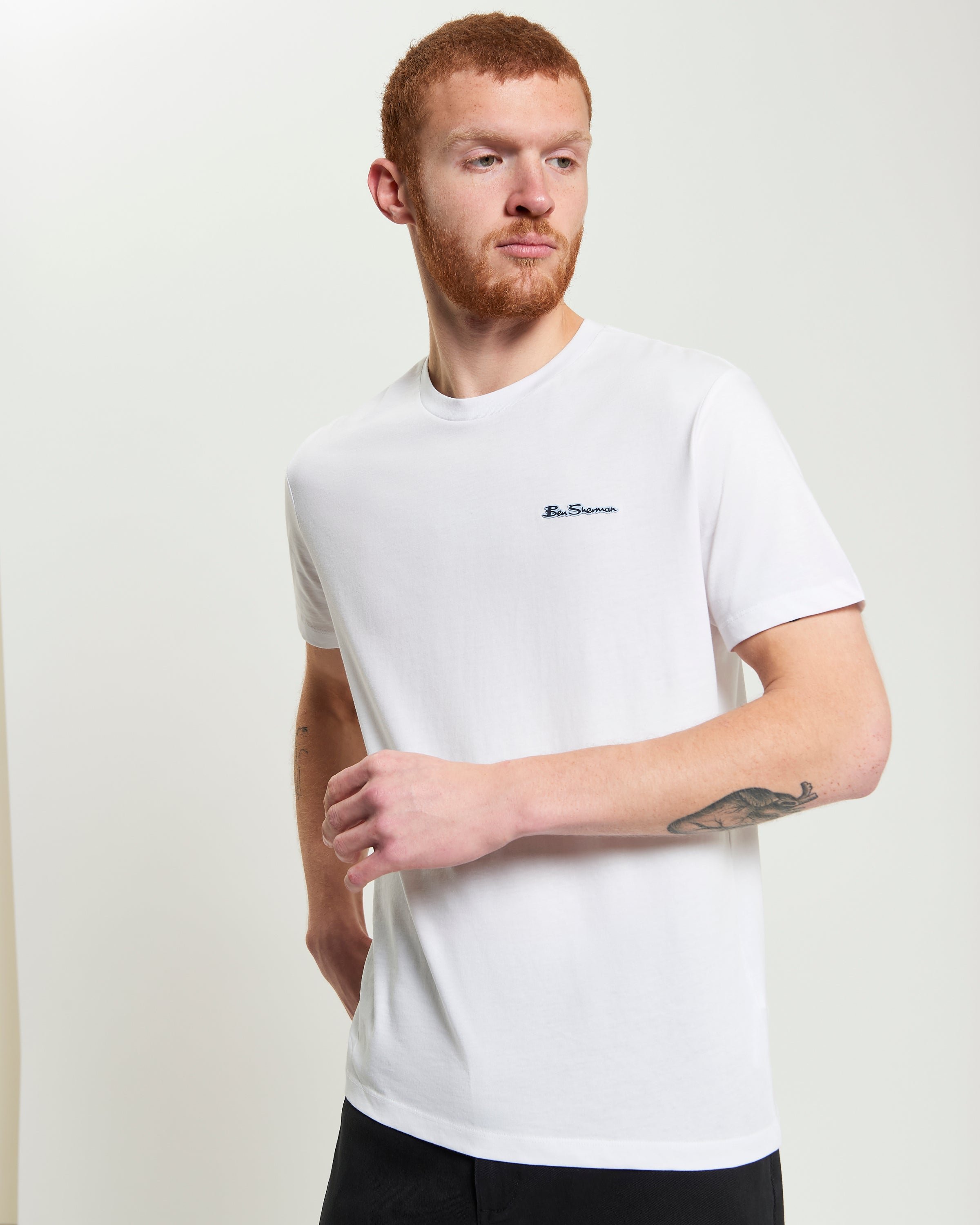 Ben Sherman Signature Tee White — Cotton Wool | Womens And Mens Fashion ...