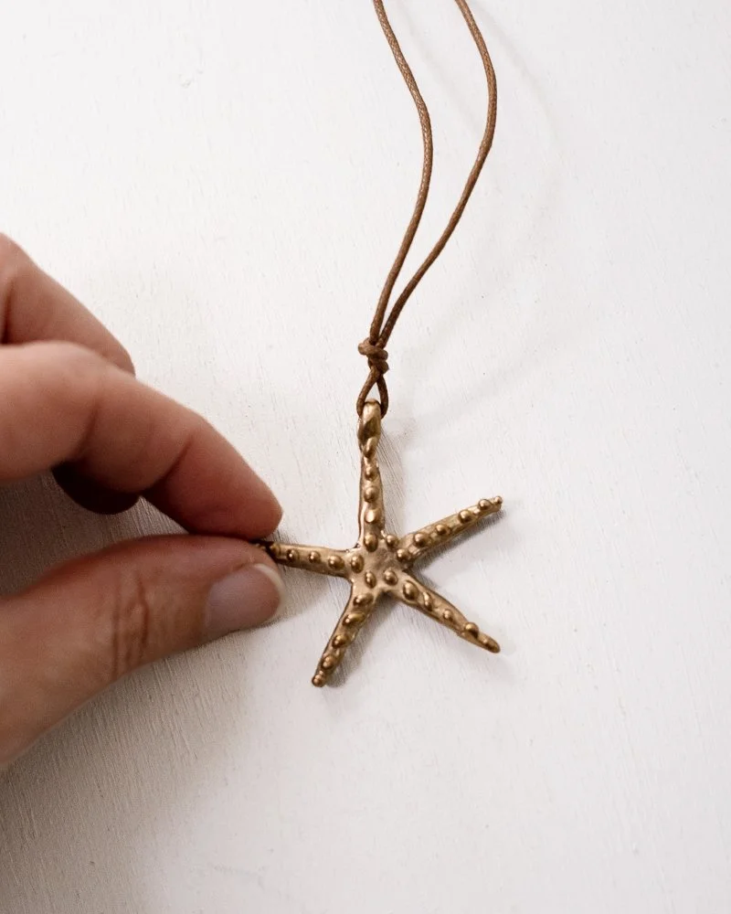 Pesci Che Volano Stella Di Mare Pendant Medium