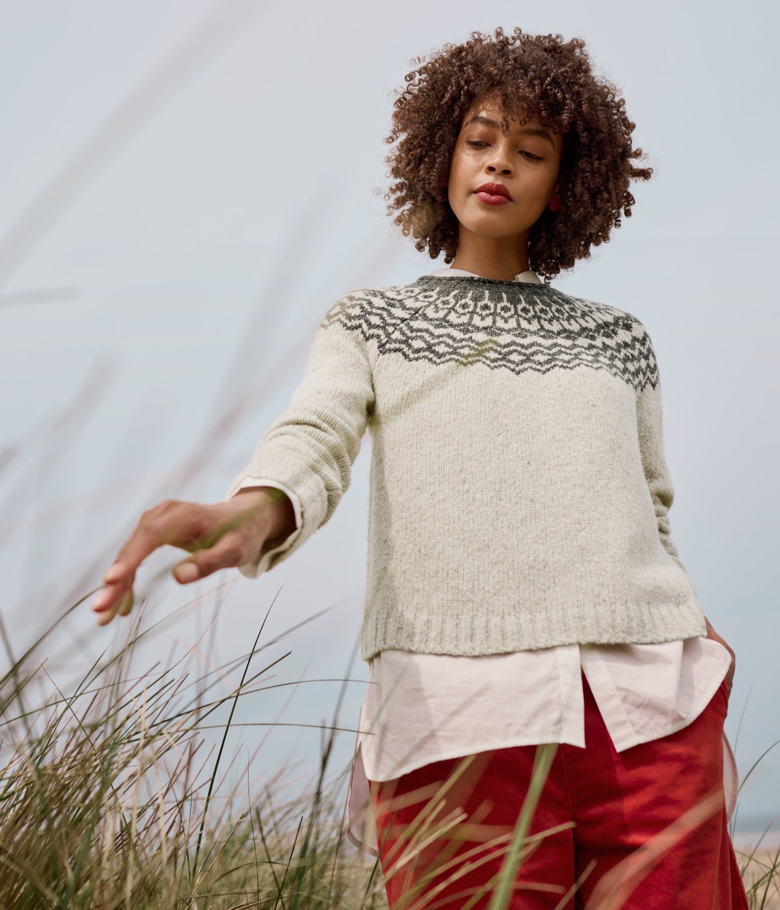 Seasalt-Port-Kinnis-Jumper-Aran-Onyx-CottonWool