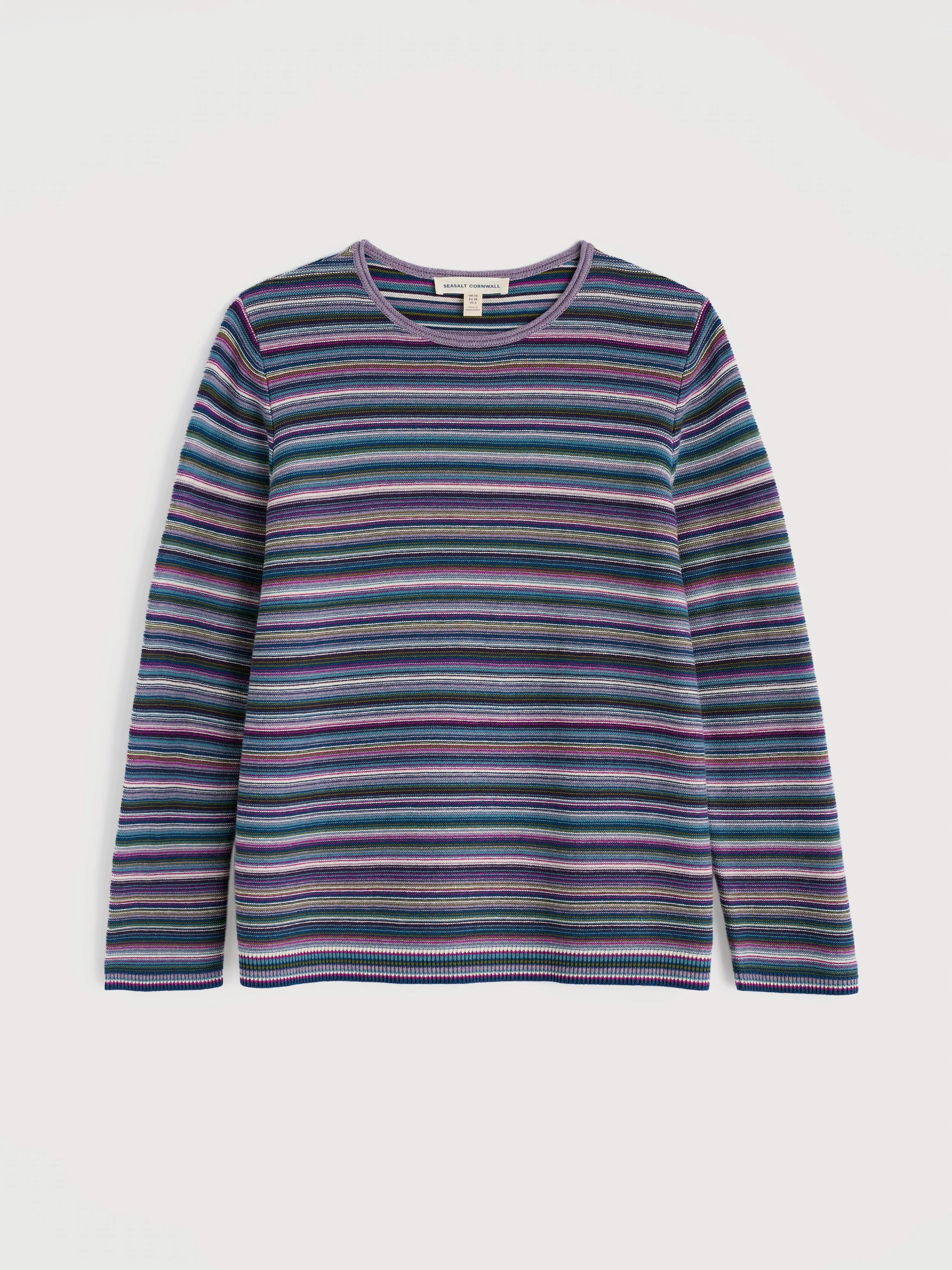 Seasalt-Makers Jumper - Ripple Marks Grape Thistle Mix - CottonWool (2).jpg