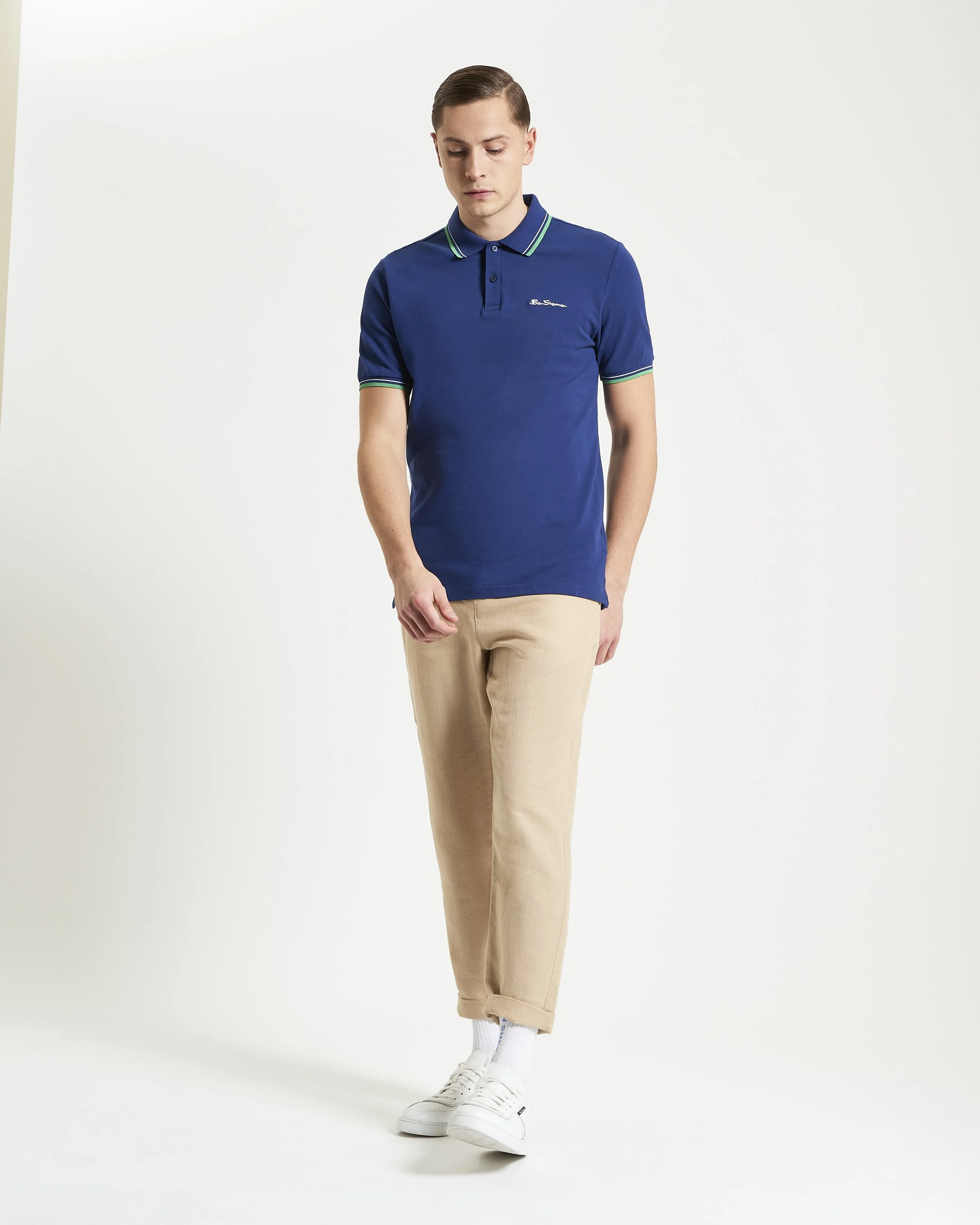 Ben-Sherman-Signature-Pique-Polo-Royal-CottonWool-1012790-032_4 (2).jpg