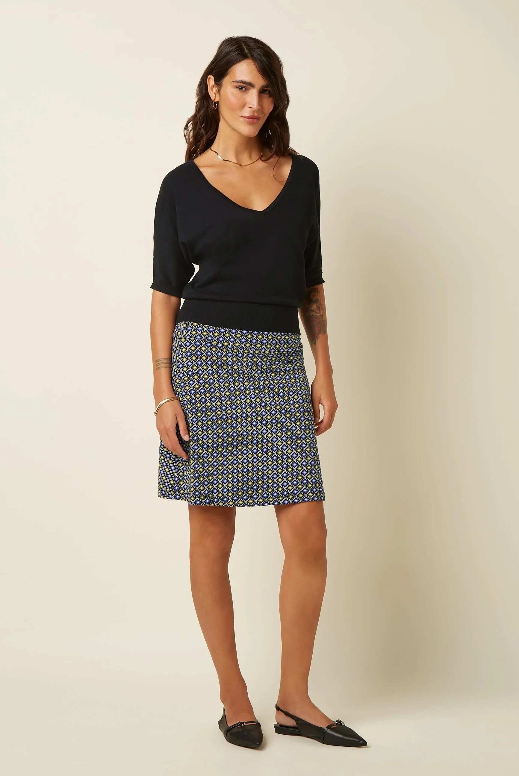 King Louie Border Skirt Blend