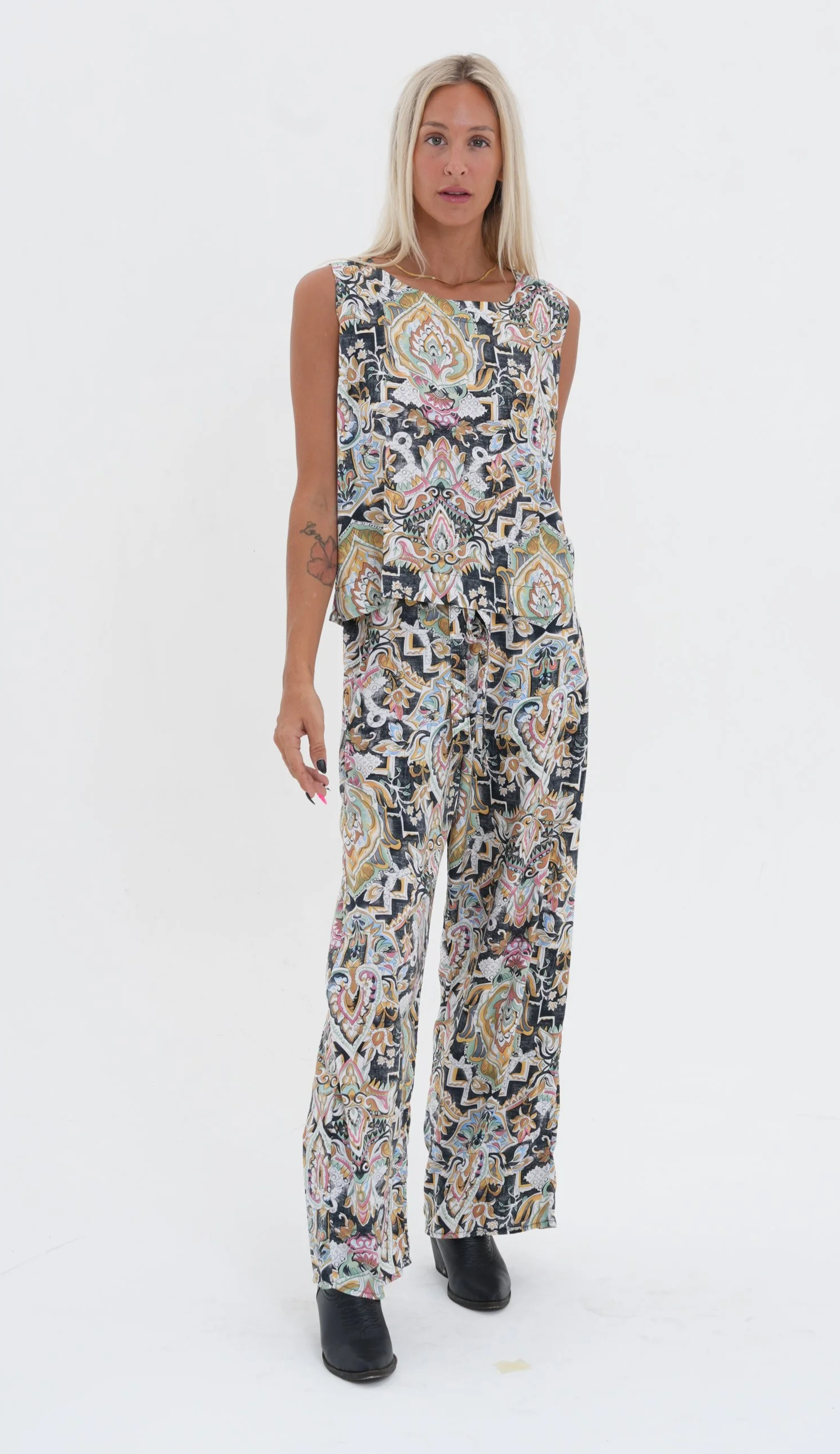 Carbon-Perla-Print-Pants-C4037-CottonWool