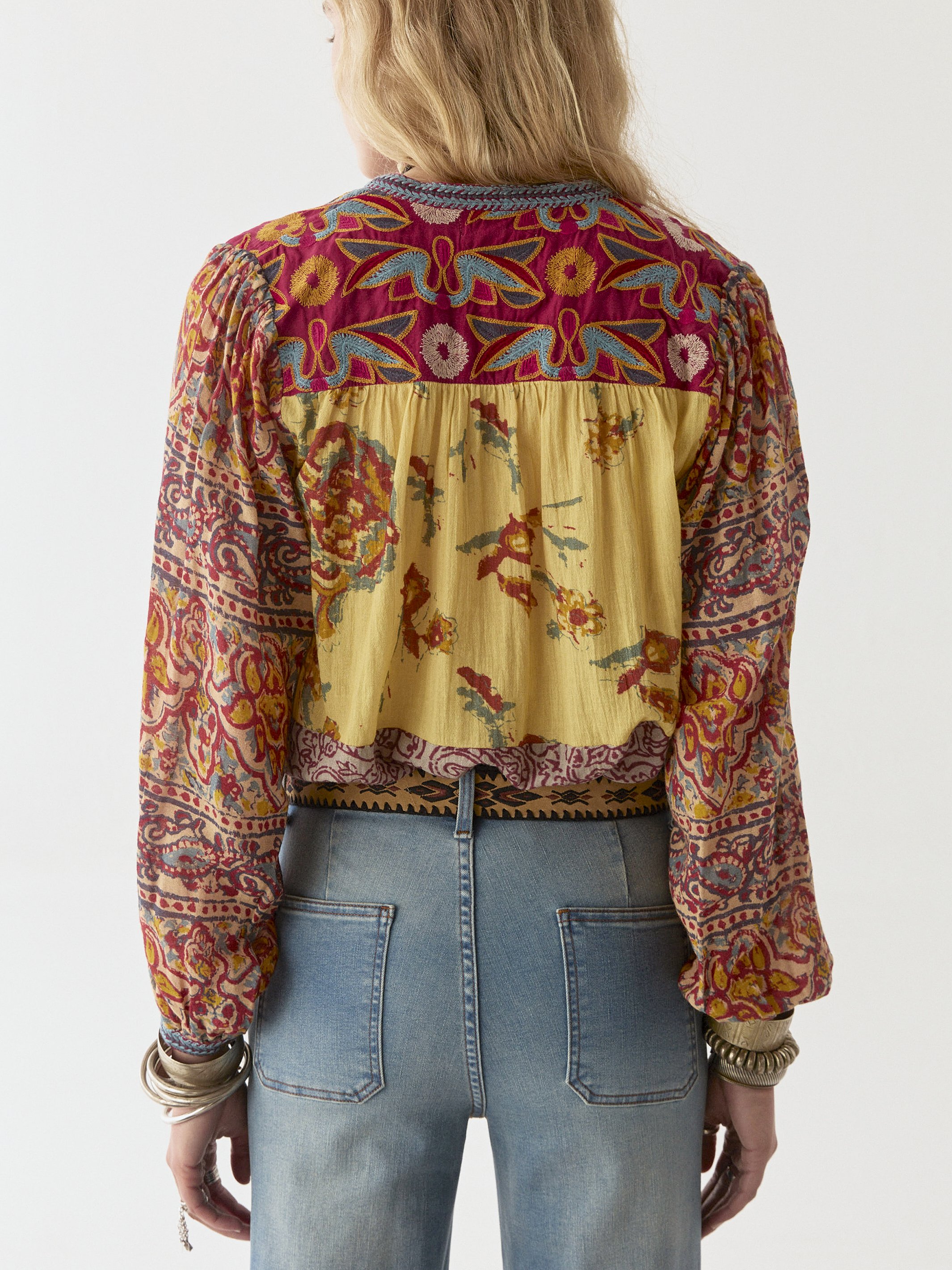 Maison-Hotel-Leandra-Blouse-Patchwork-CottonWool
