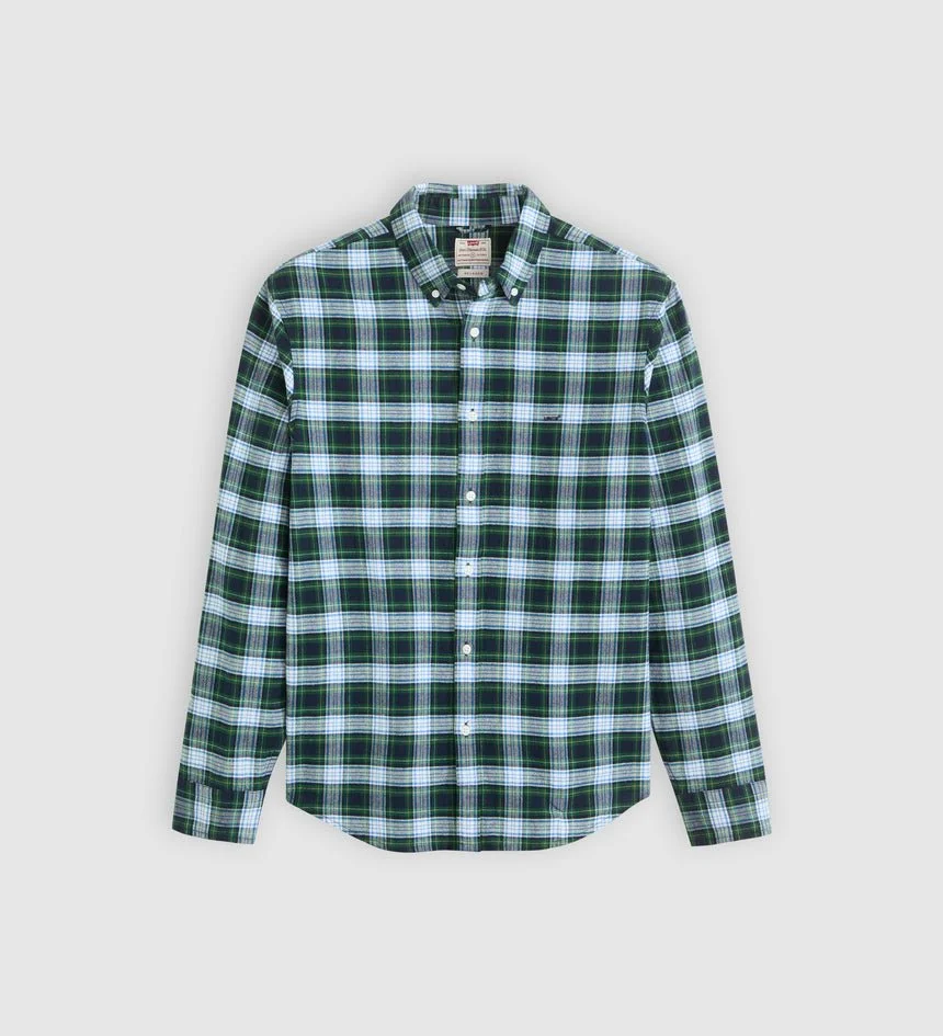 Levi's Authentic-Button-Down-Raffia-Plaid-A7210-0042-CottonWool