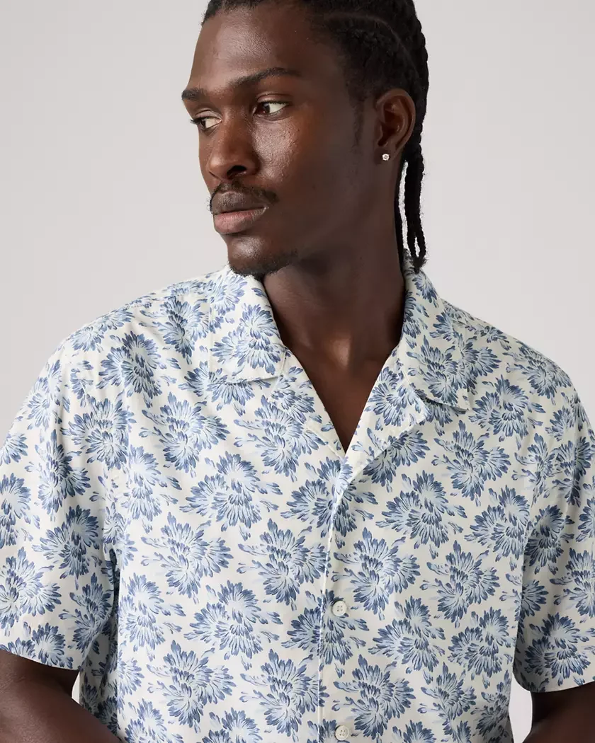Levi's Standard-Camp-Shirt-Blue-Floral-CottonWool (2).webp