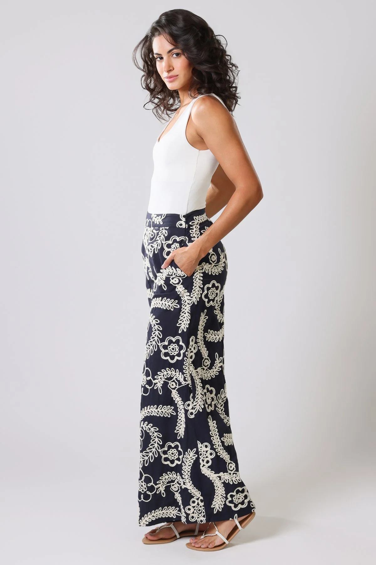 Traffic-People-Rene-Pants-Navy-CottonWool-10972-033
