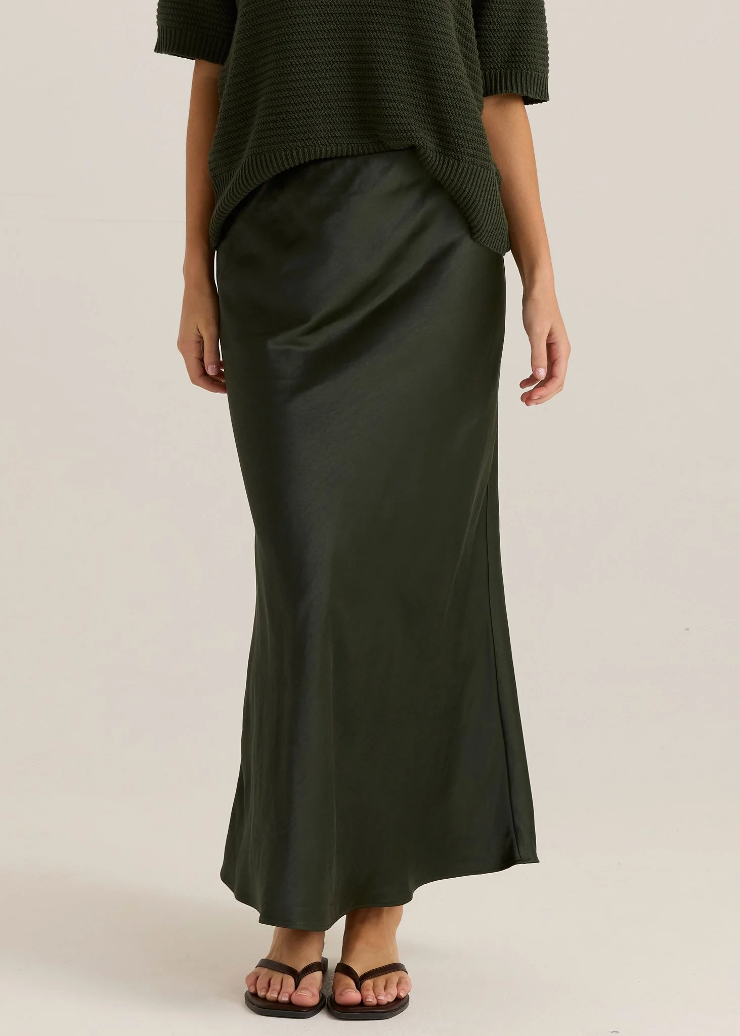 Sass Jasper Bias Satin Skirt - 2 Colours