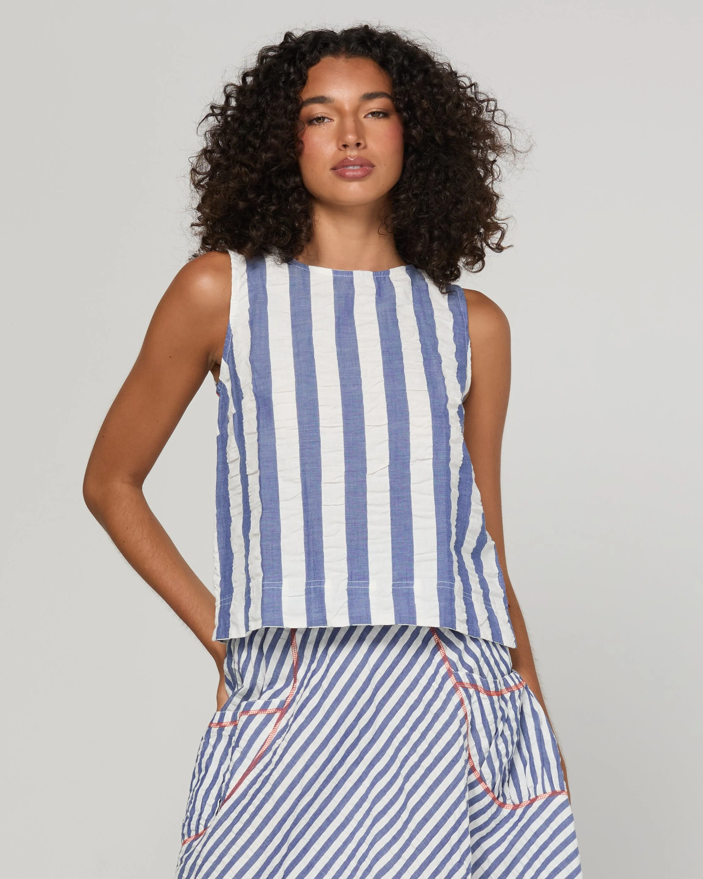 BOOM-SHANKAR-S26-Hara-Top-Ocean-Stripe-CottonWool
