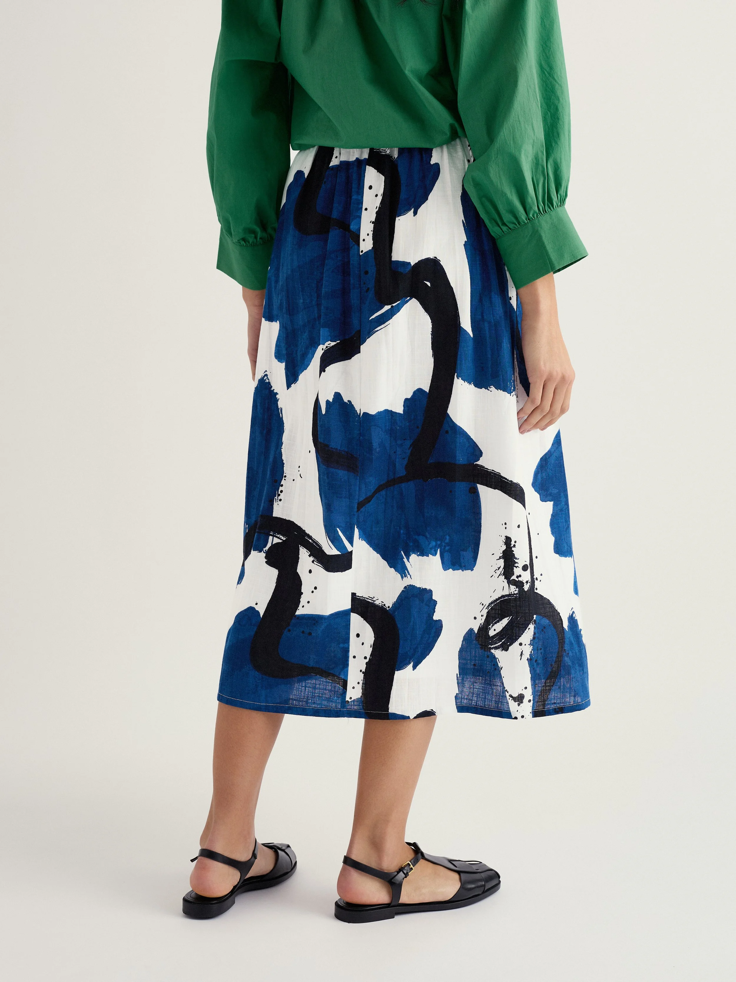 Seasalt-Mevagissey Skirt - Paint Canvas Dark Voyage - CottonWool (3).jpg