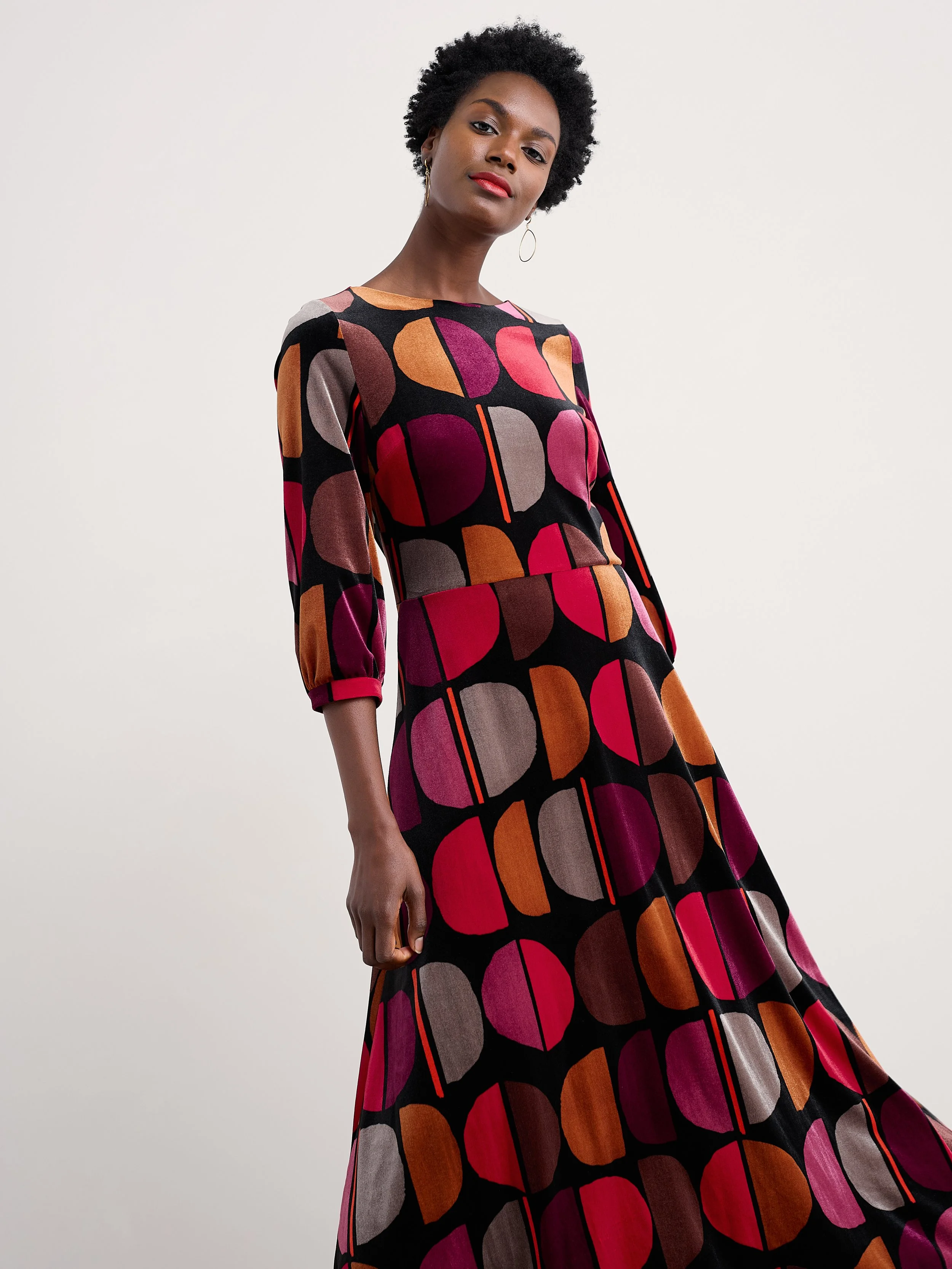 Seasalt-Oak Cottage Dress - Half Moon Stamp Onyx - CottonWool (1).jpg