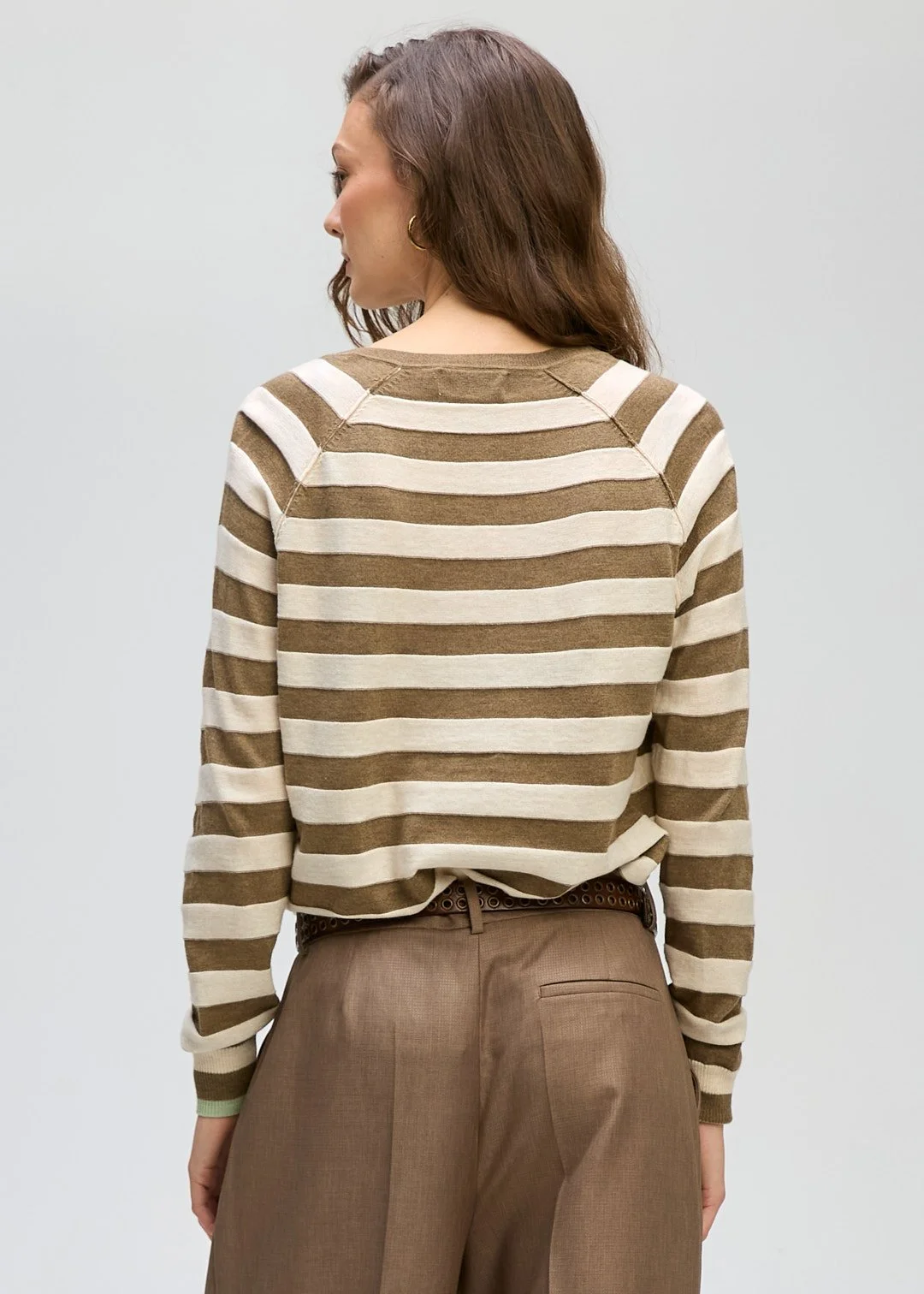 LD-and-Co-Stripe-V-Jumper-LC8165 BARK_CottonWool (3).jpg