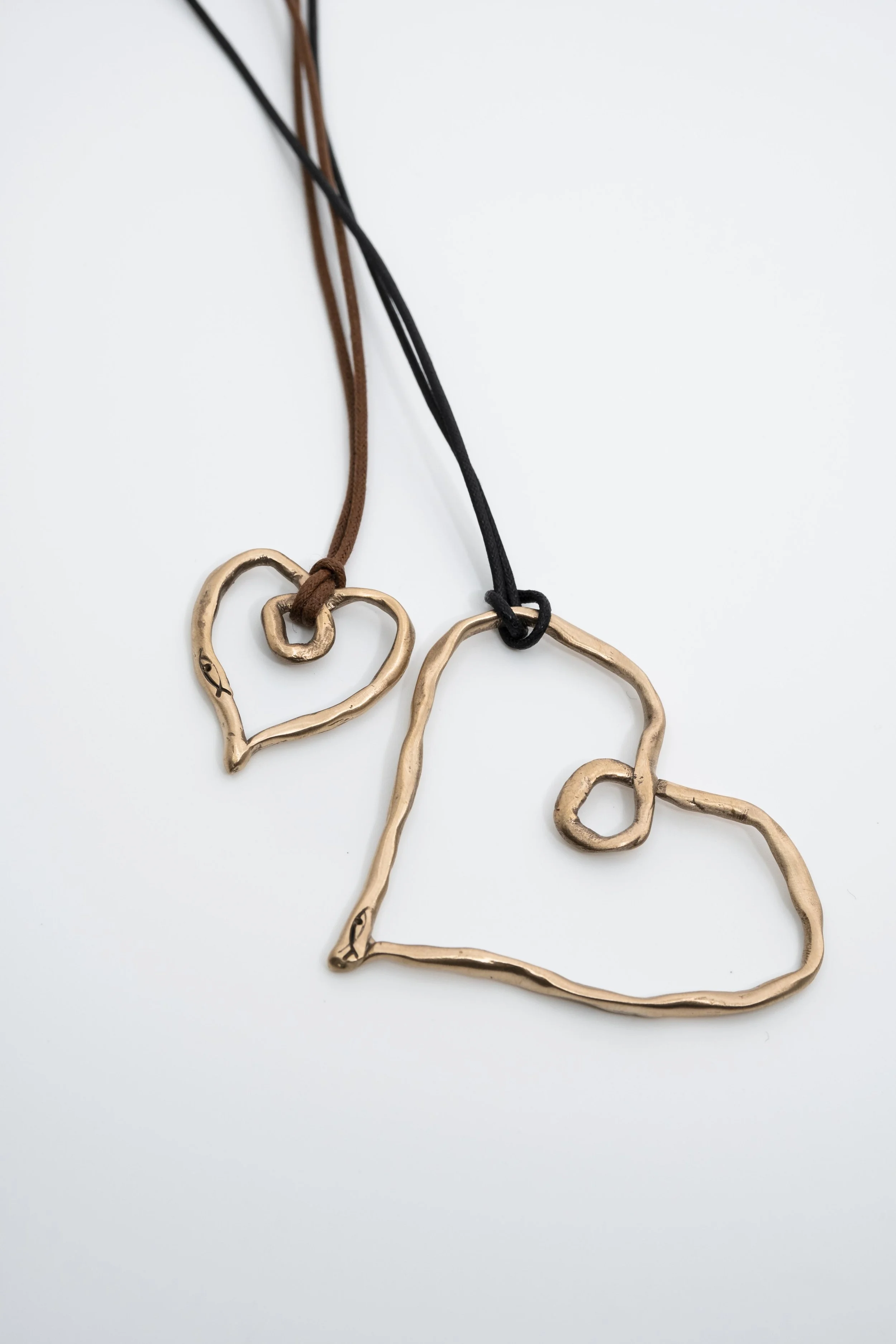 Pesci Che Volano Cuore Pendant