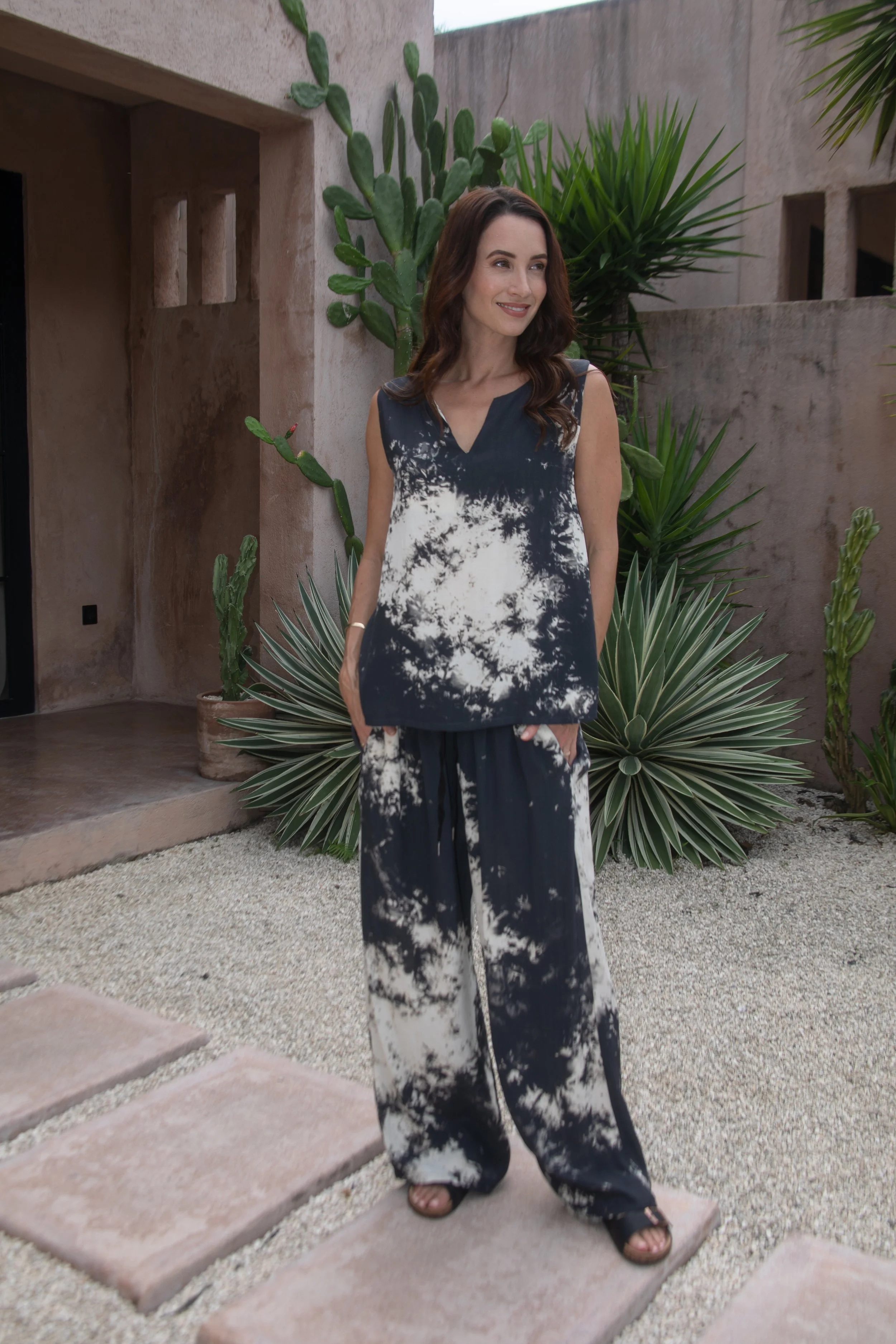 CARBON-C4028-CLOUD-PANTS-BLACK-CottonWool
