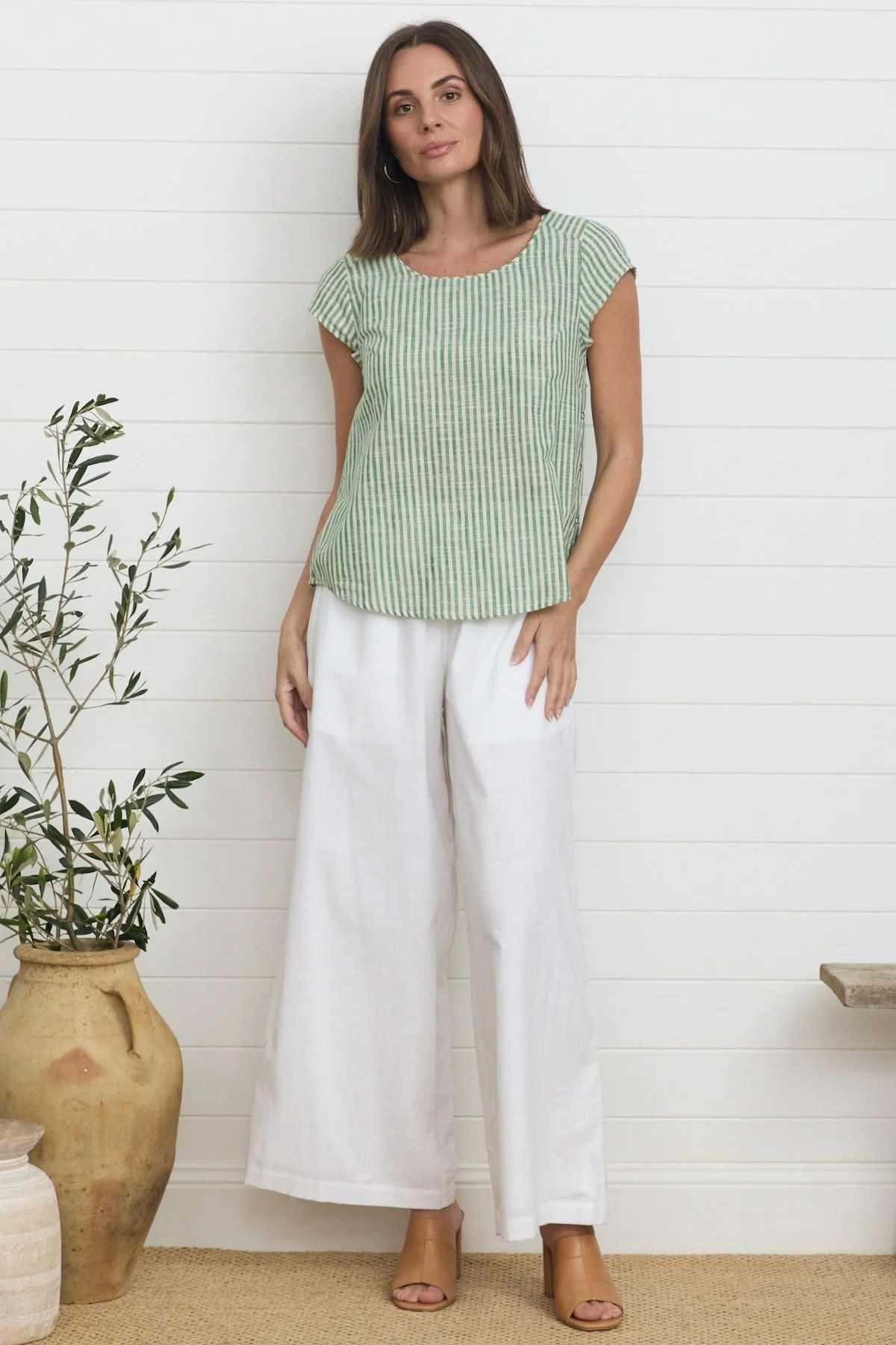 Mahashe-Remi-Top-Green-Stripe-CottonWool