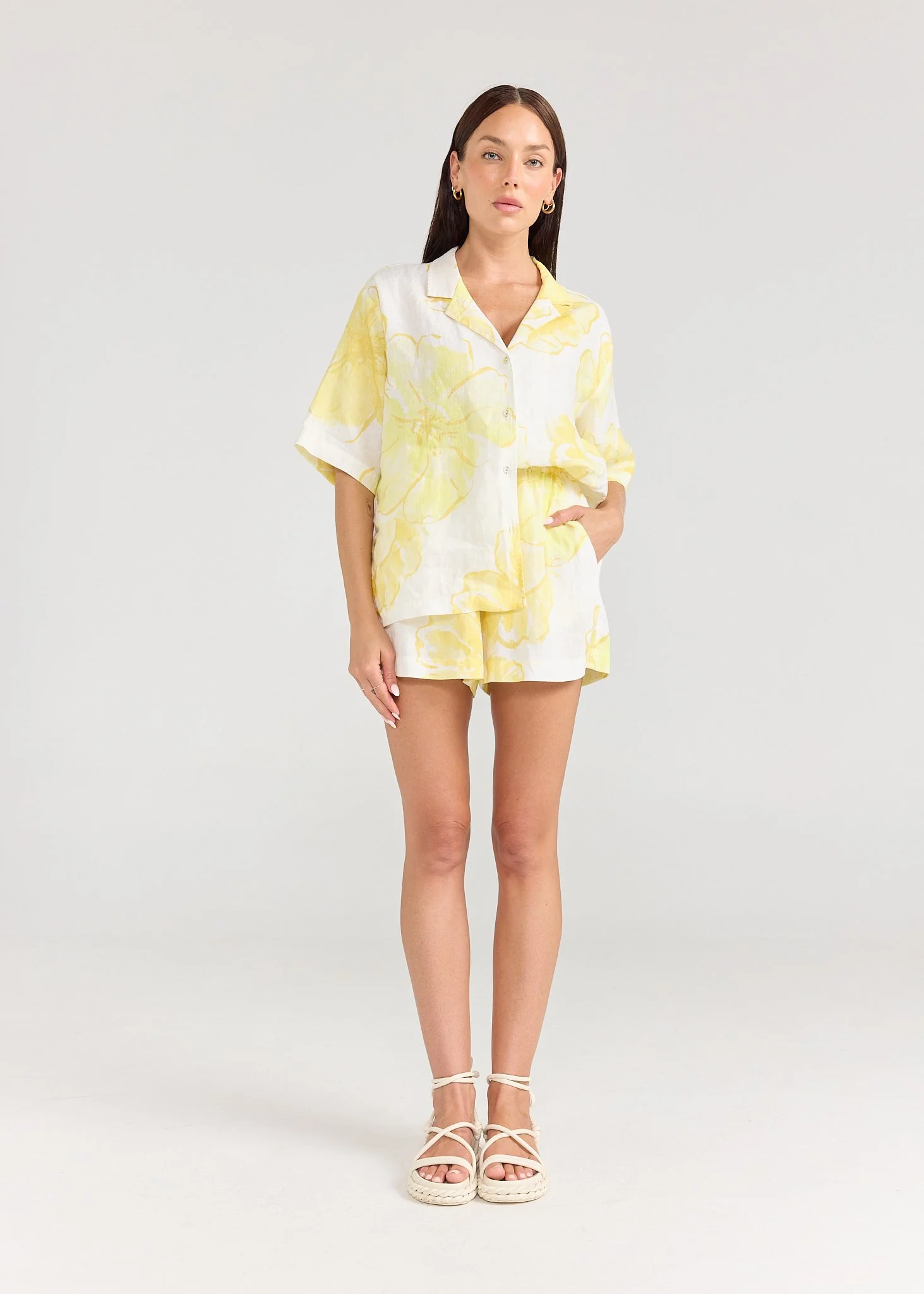 Pippa-Ridley-Angie-Shirt-Lily-Floral-CottonWool