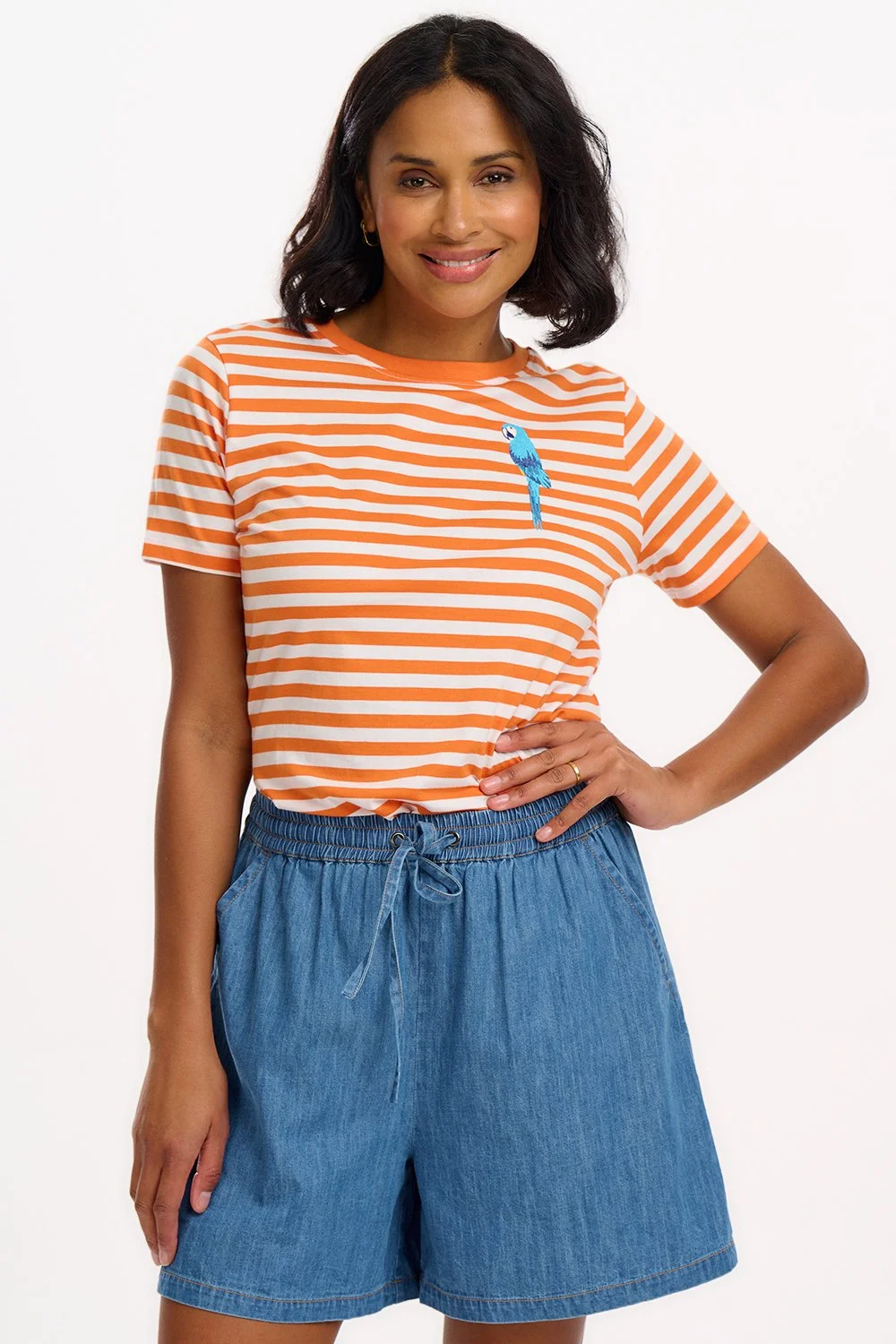 Sugarhill-Brighton-Maggie-Tee-Stripy-Parrot-CottonWool-T0916.jpg