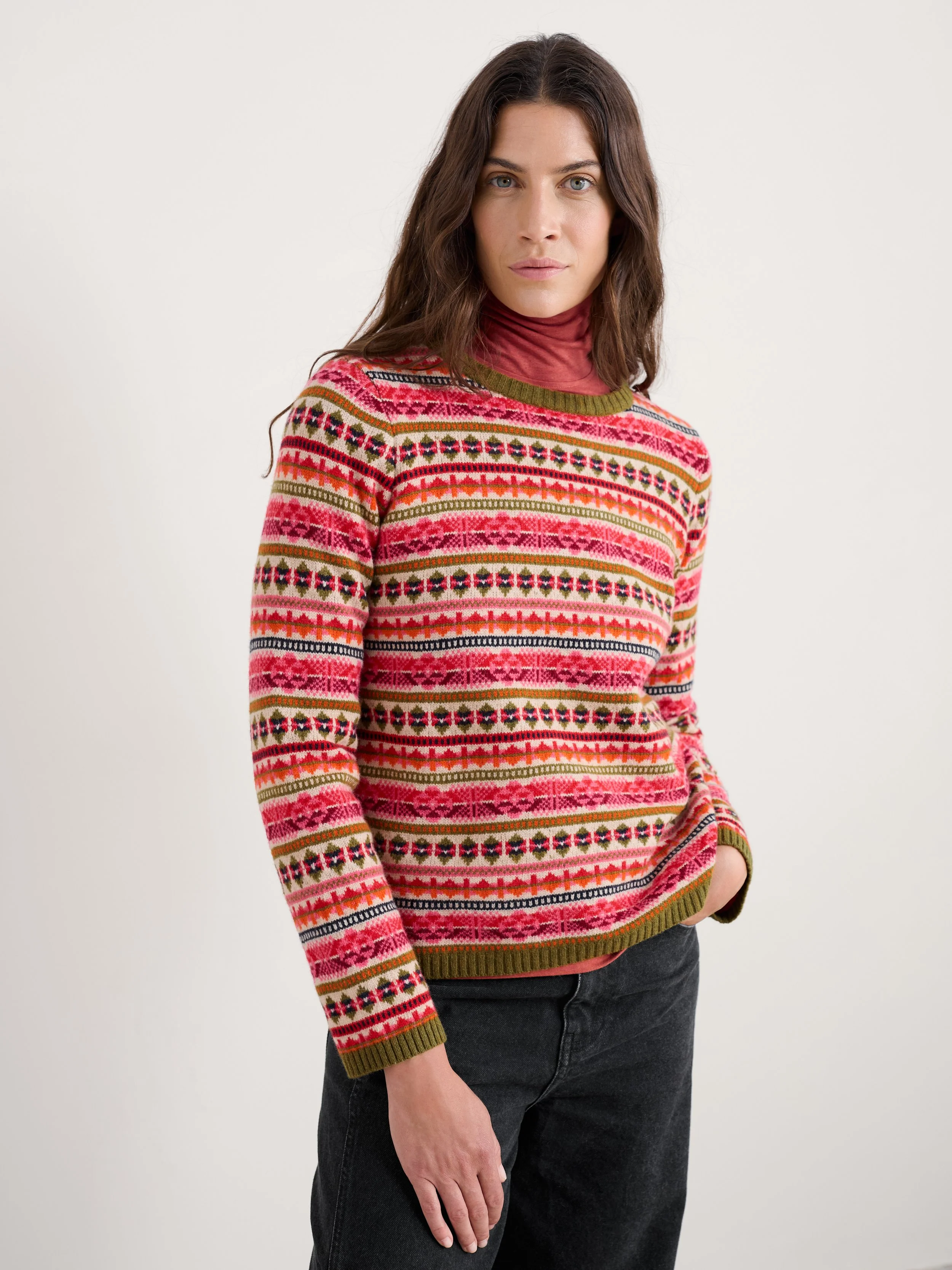 Seasalt-Percella Cove Jumper - Scillia Aran Multi - CottonWool (2).jpg