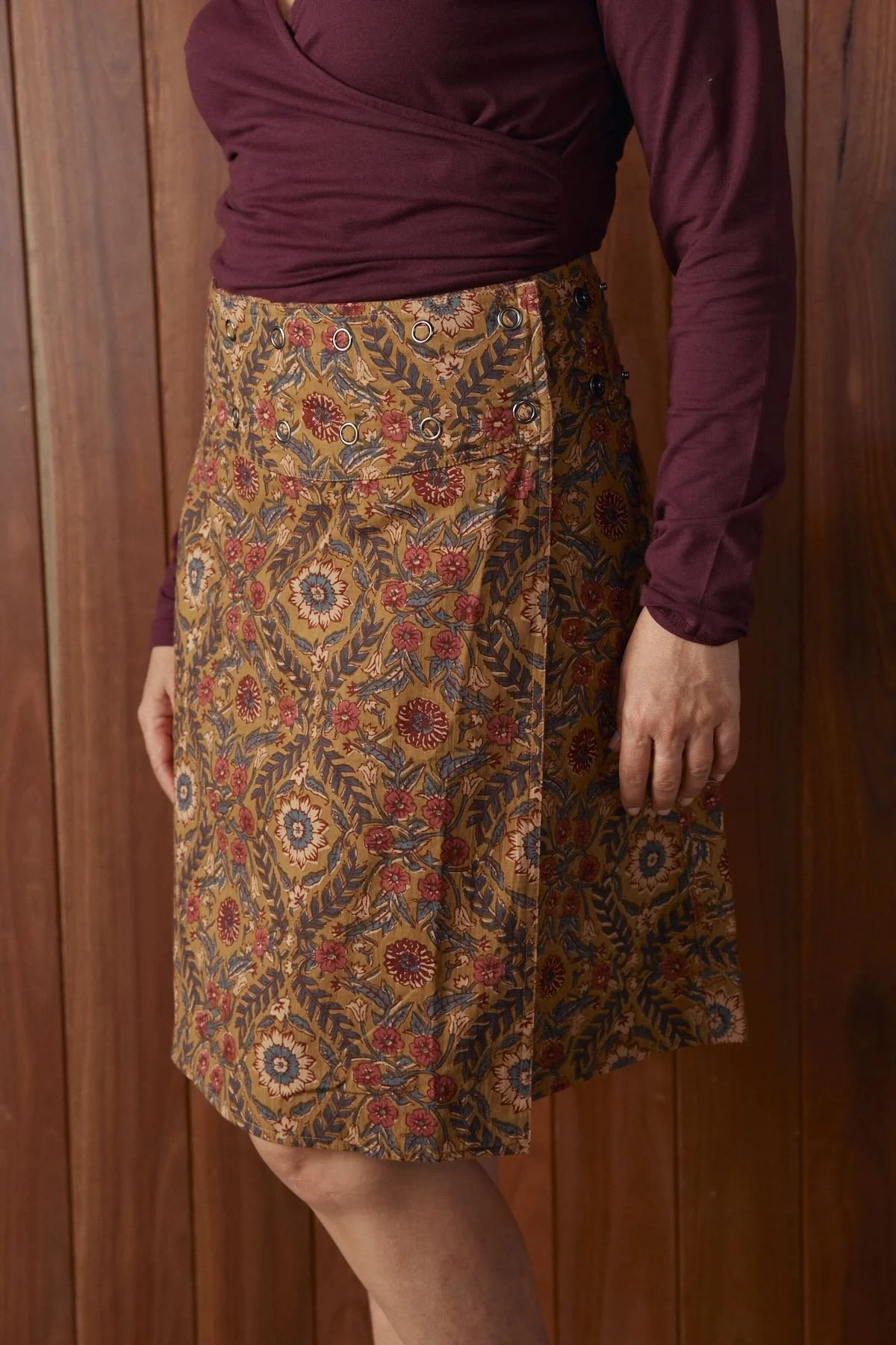 Mahashe-Jaya-Skirt- Spice & Red Check-CottonWool.jpeg