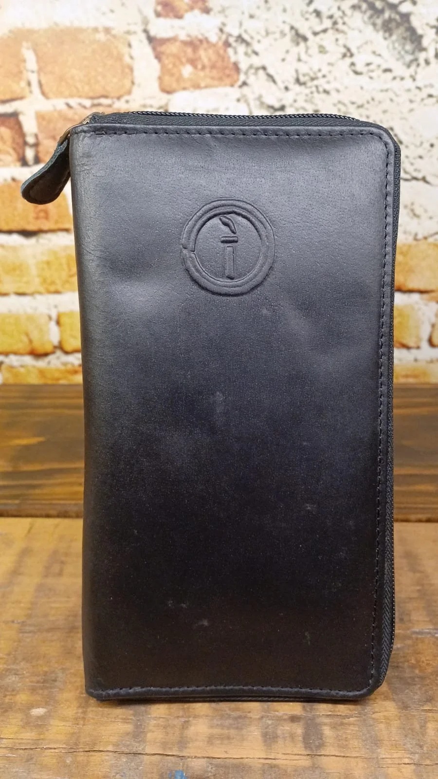Indepal-Leather-Travel-Wallet-Black-CottonWool