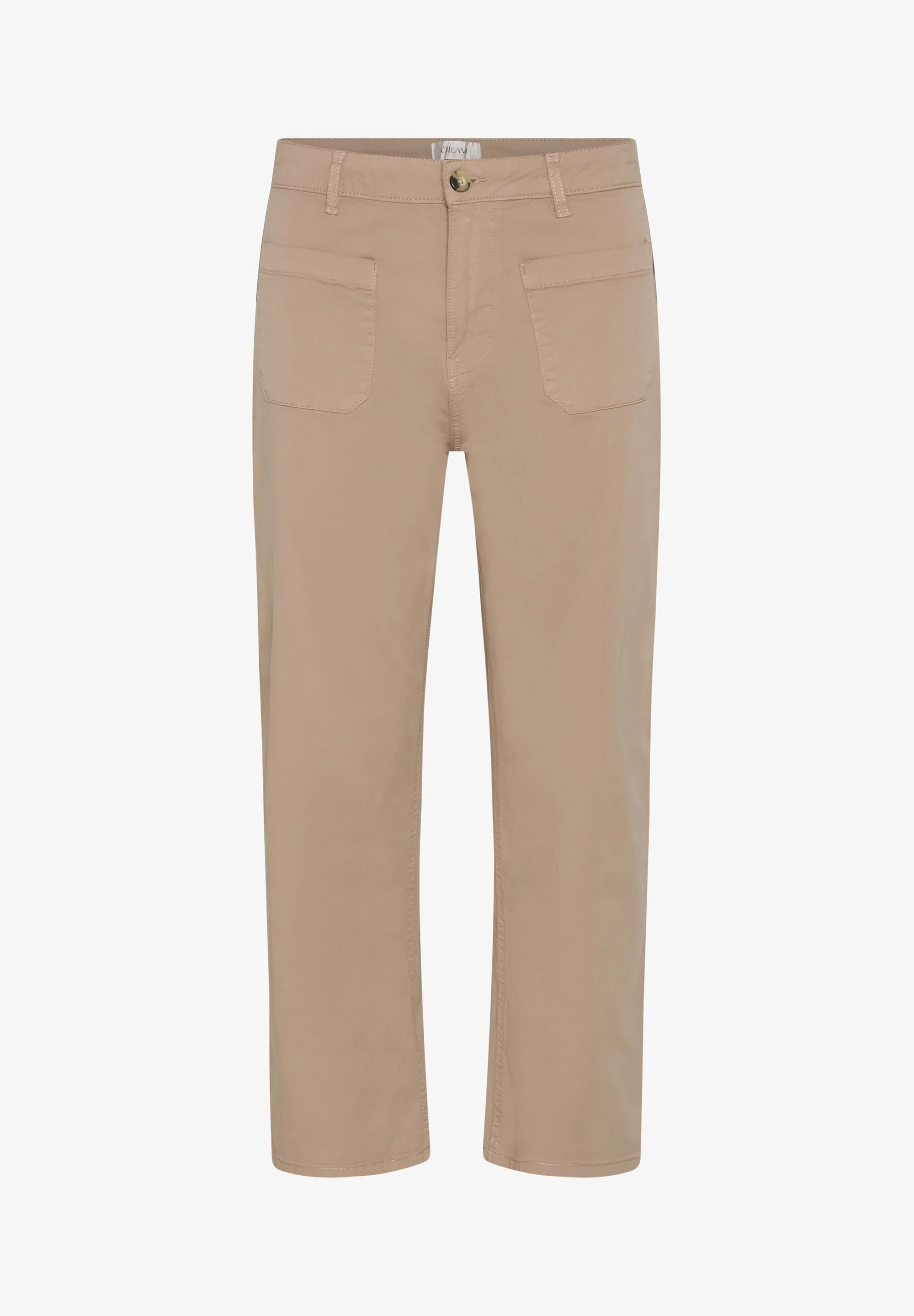 Cream-Clothing-Berta-7/8-Twill-Trousers-Amphora-CottonWool (1).Jpg