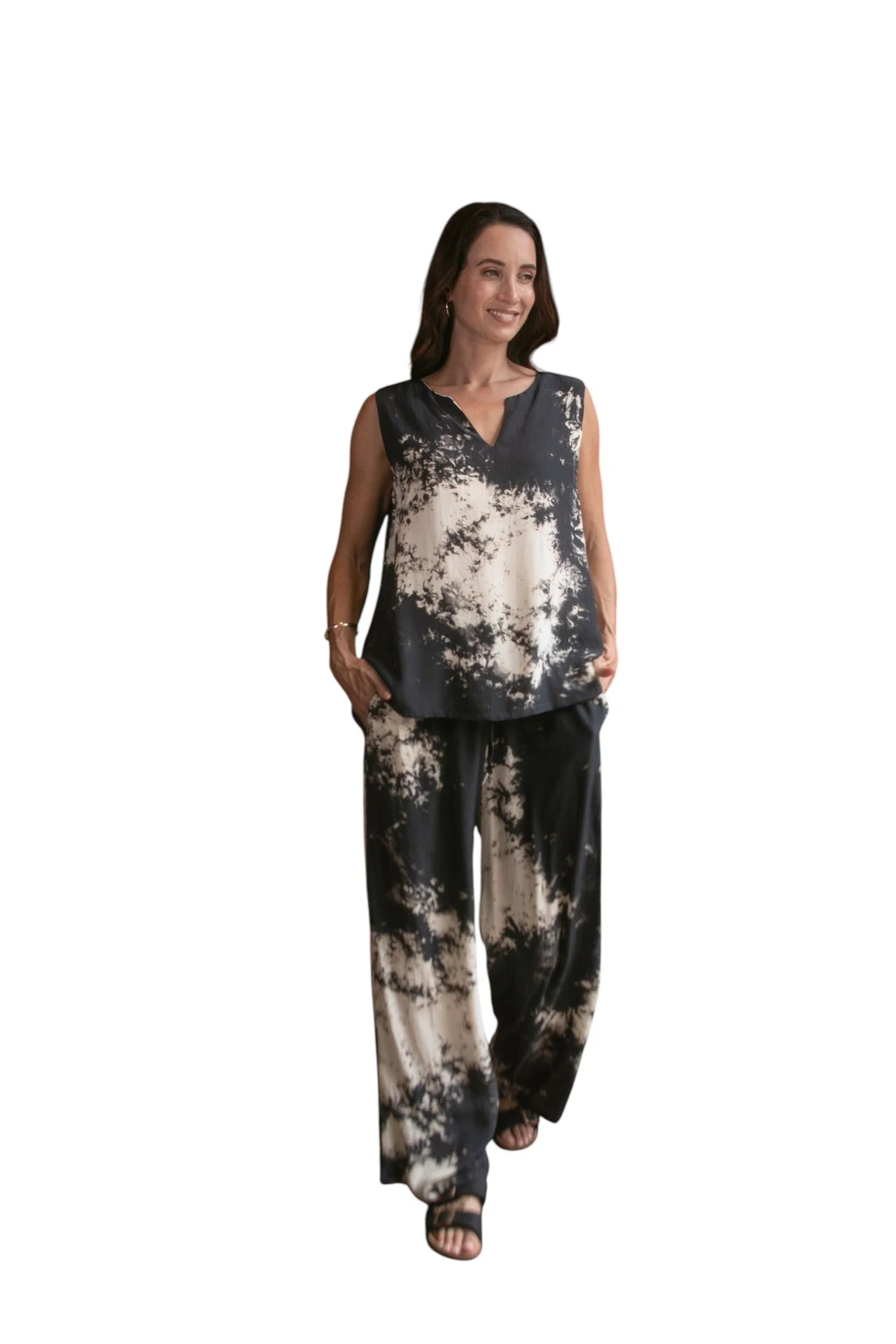 CARBON-C4028-CLOUD-PANTS-BLACK-CottonWool
