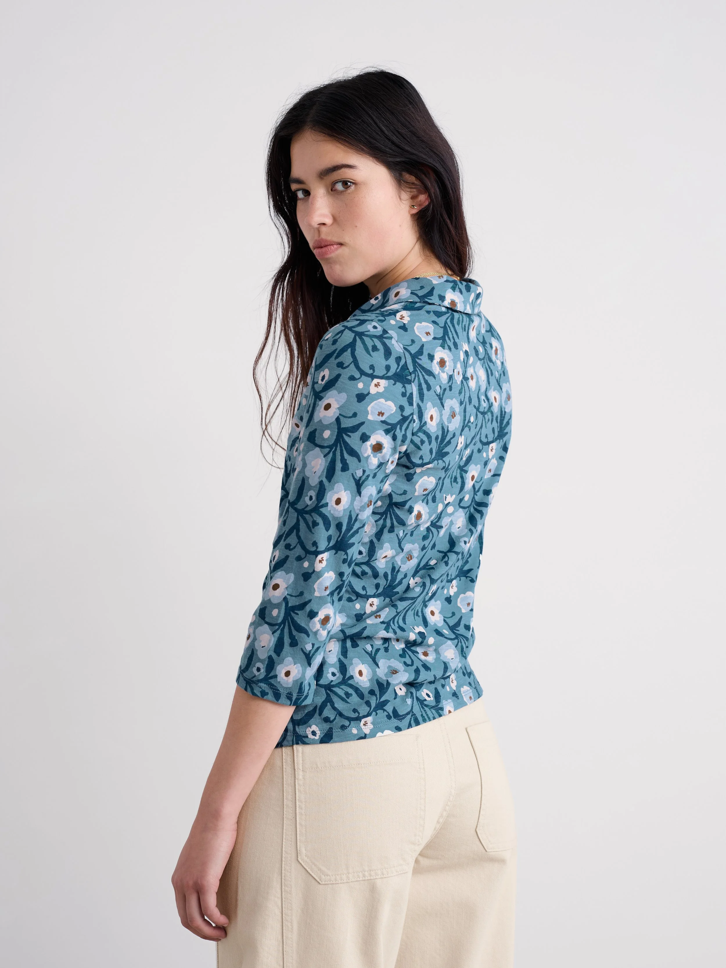 Seasalt-Wavecrest Shirt - Blotted Anemone Minnow - CottonWool (4).jpg