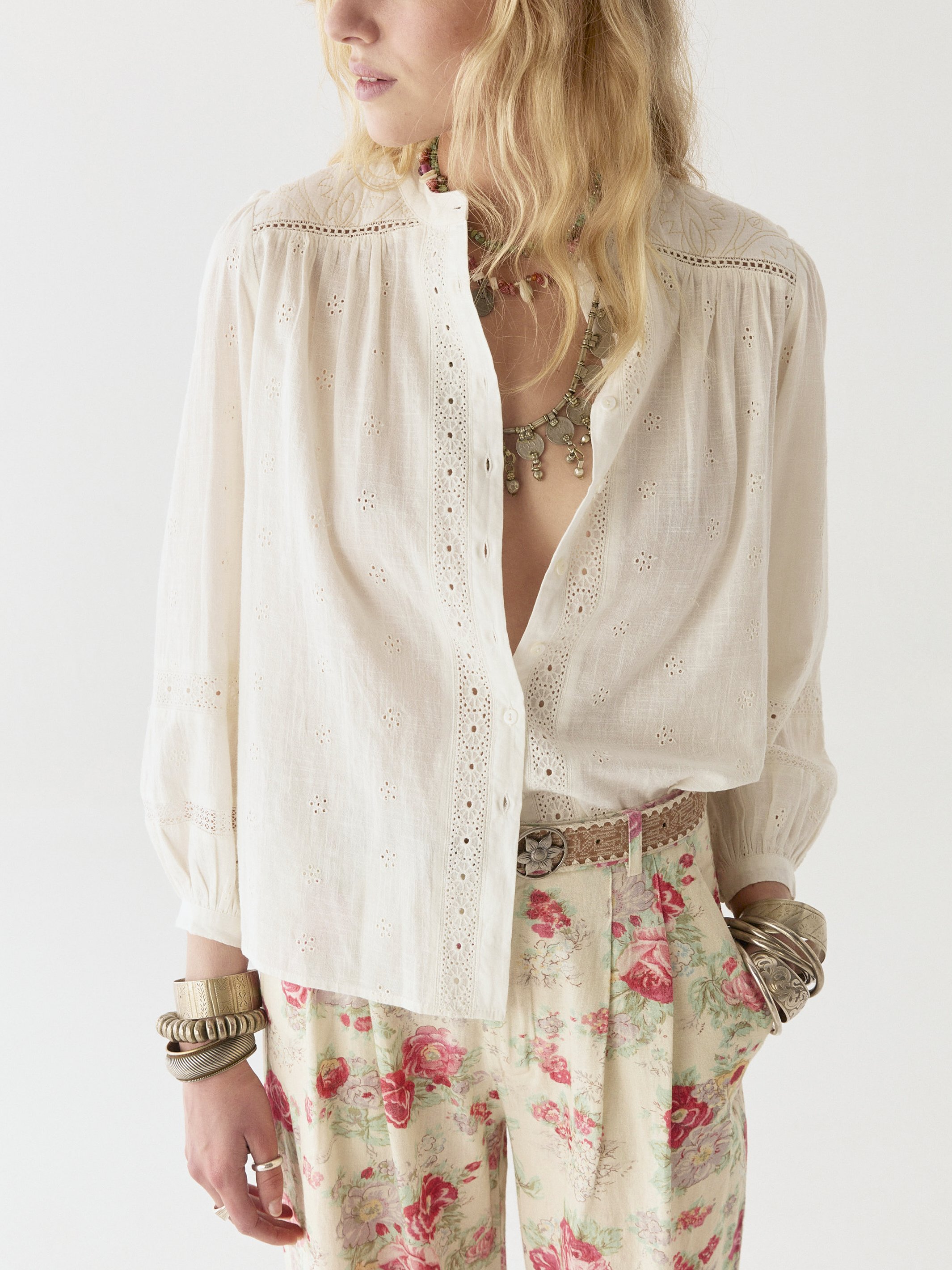 Maison-Hotel-Colette-Blouse-Ivory-CottonWool