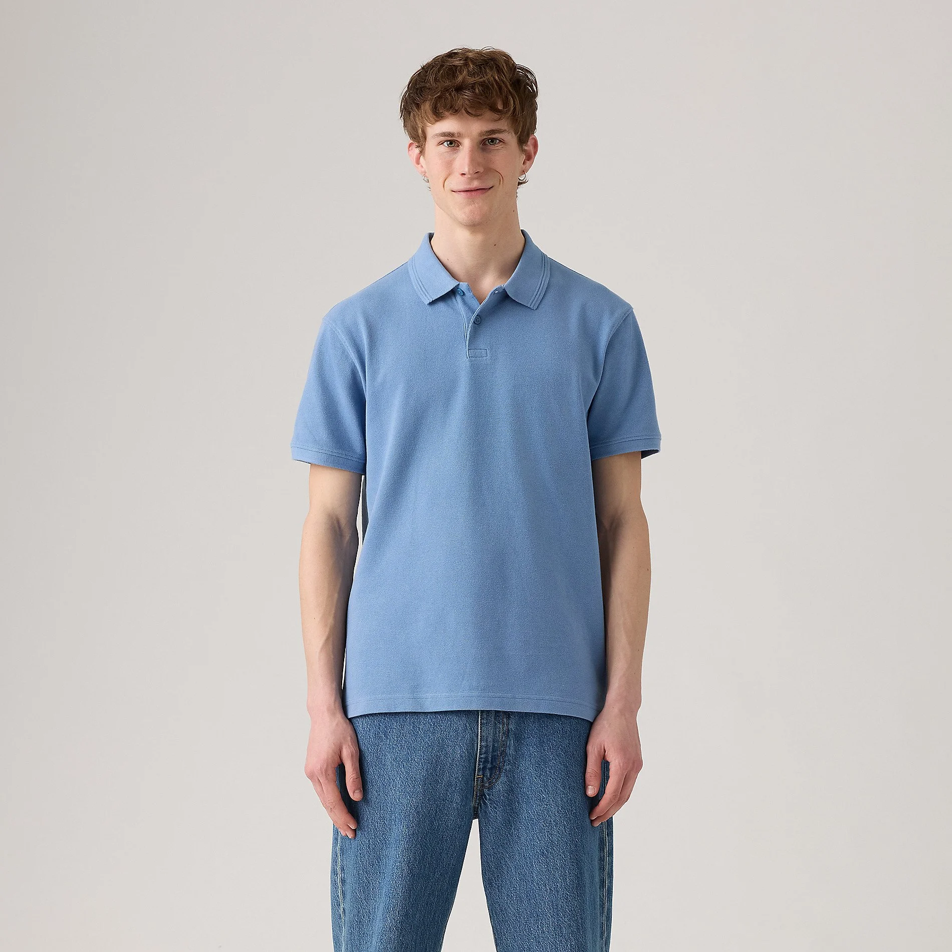 Levis-A7249-0032-Polo-Quiet-Harbour-CottonWool