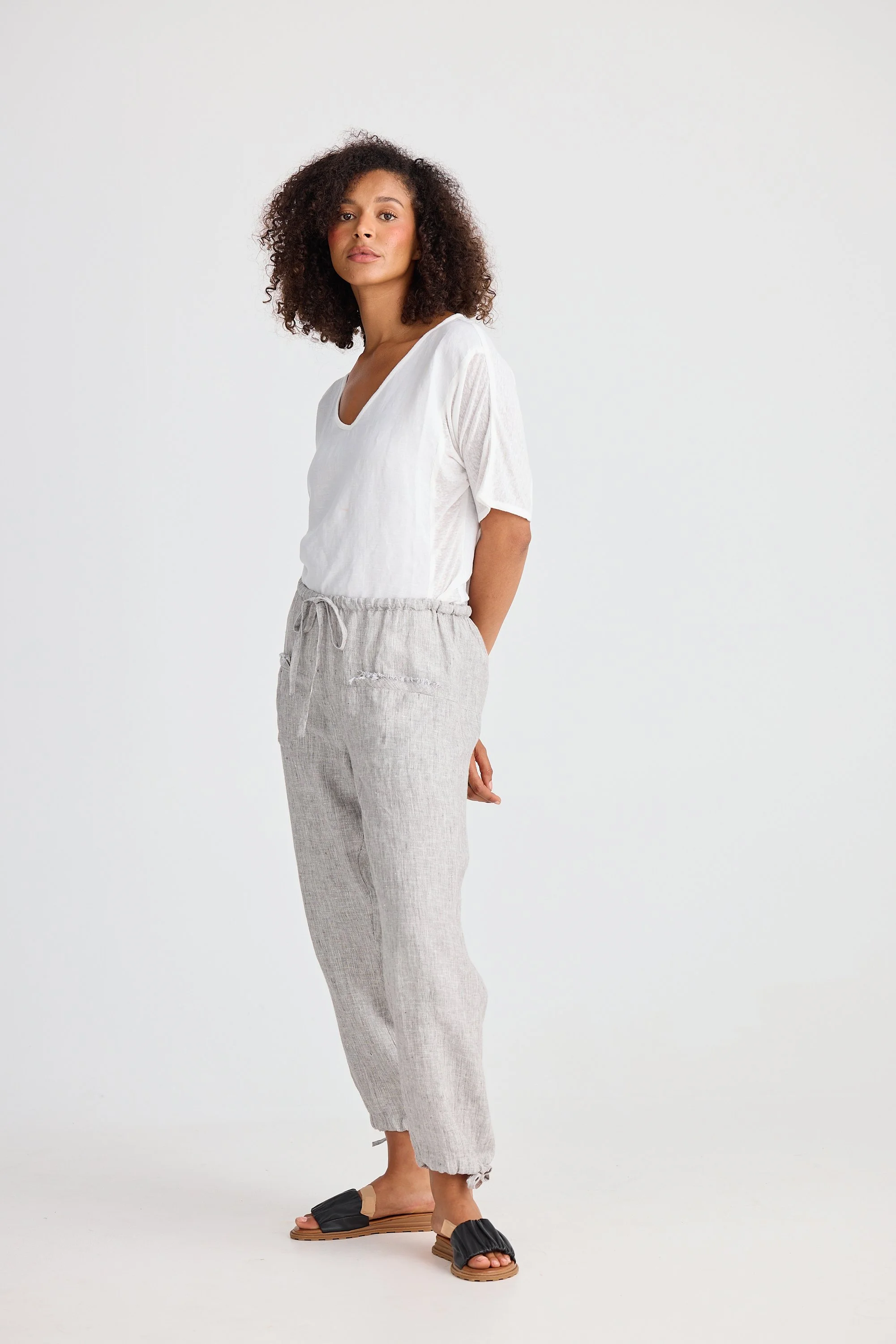 Shanty-Amazon-Pants-Charcoal-Fleck-CottonWool