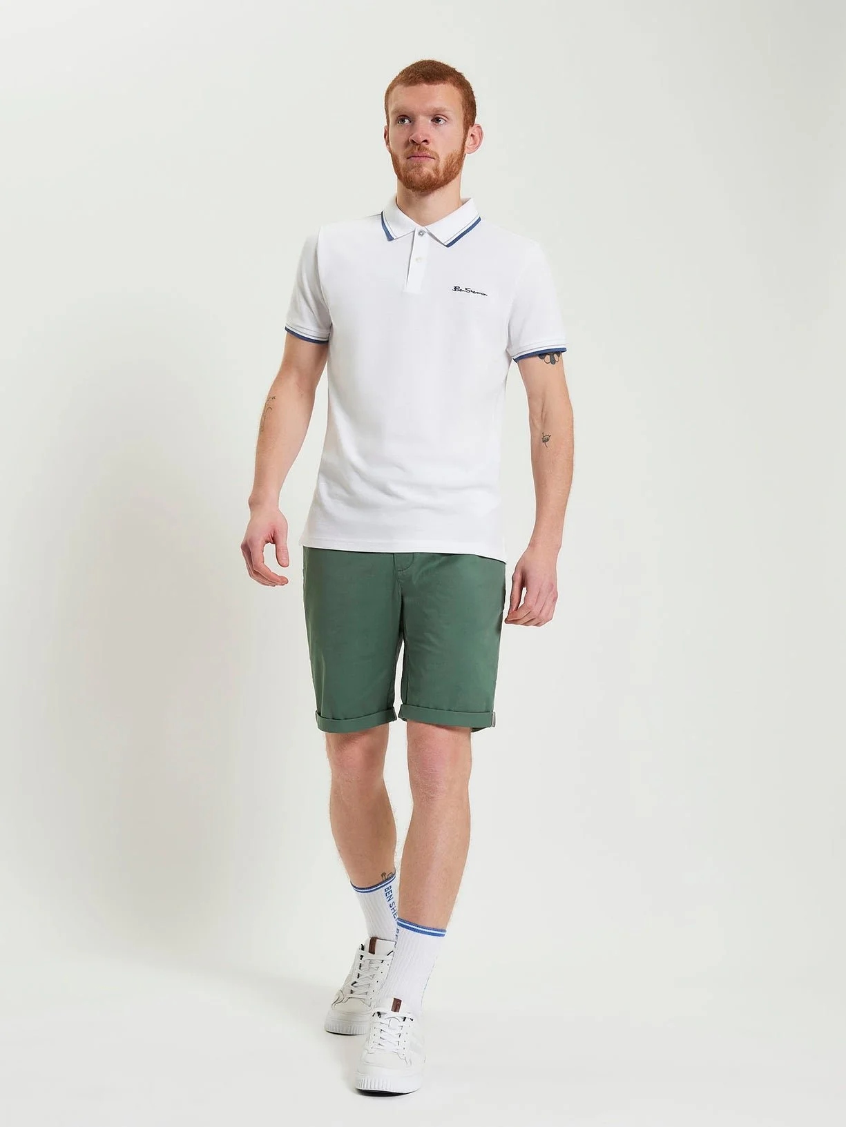 Ben-Sherman-Signature-Pique-Polo-White-CottonWool (3).jpg