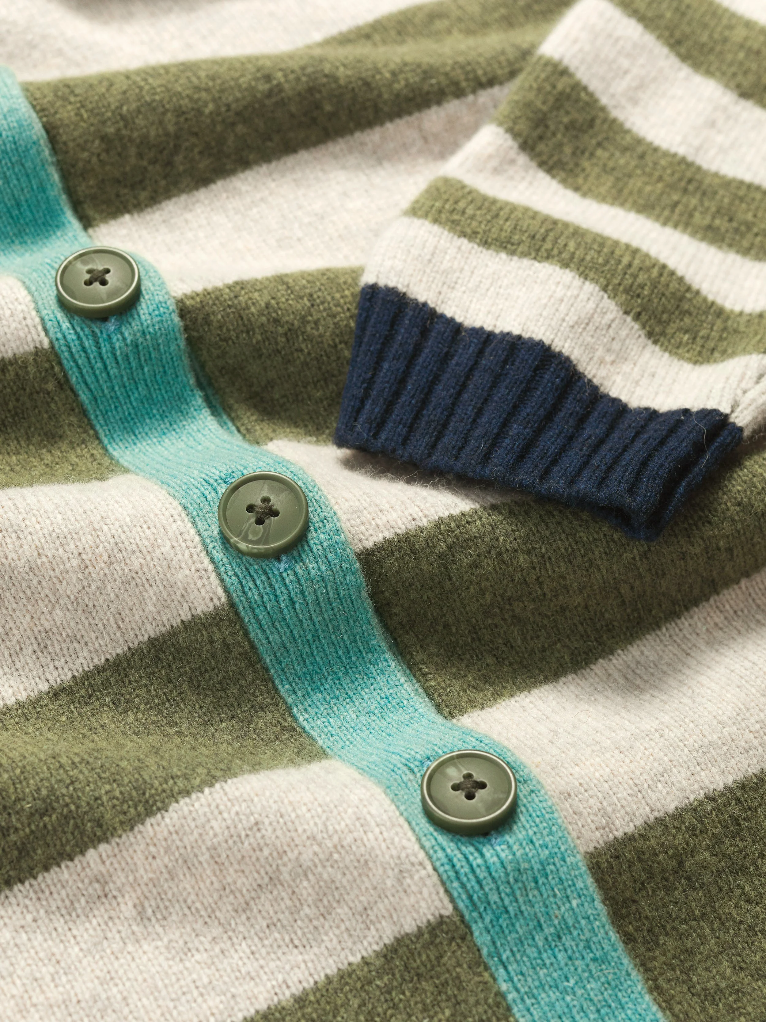 Seasalt-Pinwell Cardigan - Bright Shape Light Olive Mix - CottonWool (2).jpg