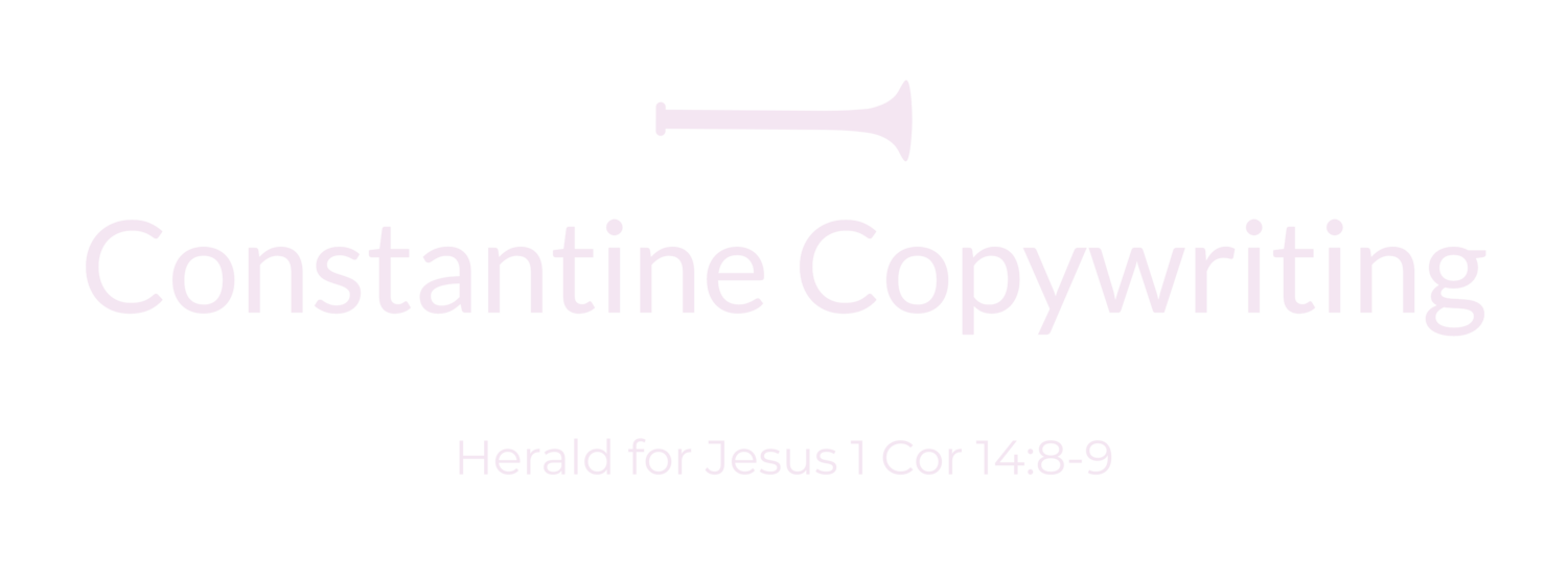 Constantine Copywriting // Conservative political marketing non-profit copywriting christian marketing