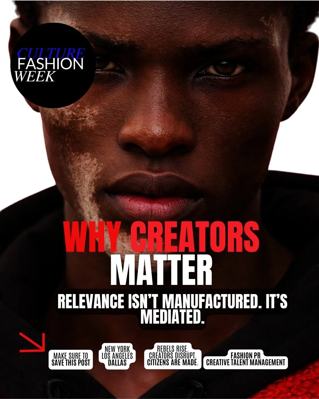 WHY CREATIVES MATTER ⚡

Creatives don&rsquo;t decorate the world &mdash;
they define it.

They shape how we see ourselves.
How we tell our stories.
How culture remembers a moment long after it&rsquo;s passed.

Before movements have names,
before bran