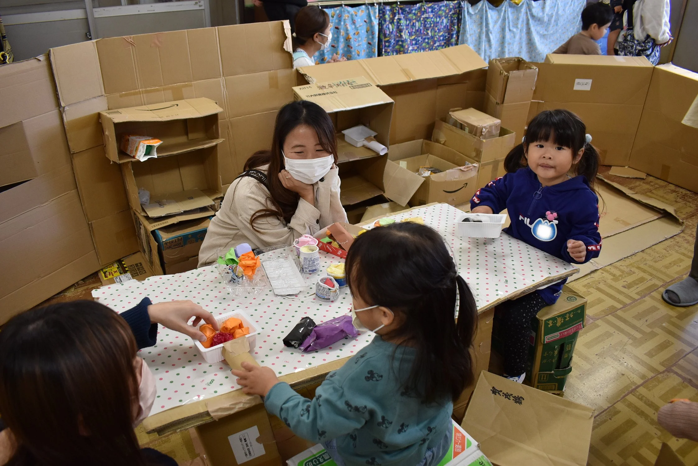 11/15造形参観　ひ・す・た・いちご