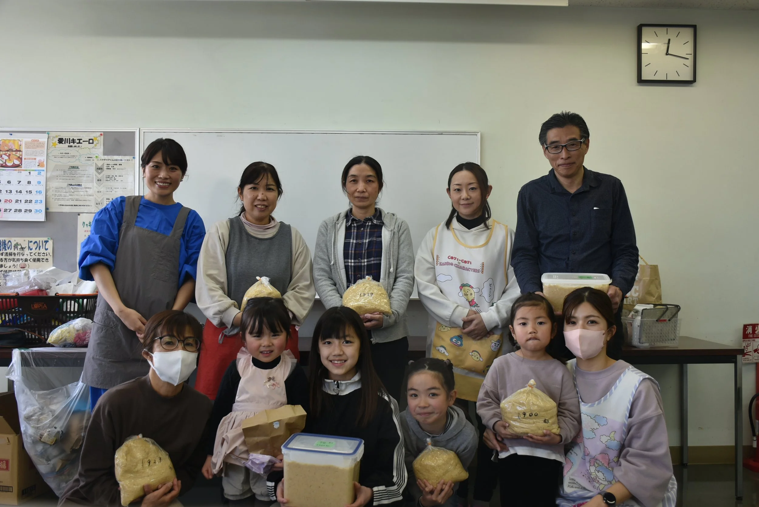 3/9親子ふれあい味噌作り体験