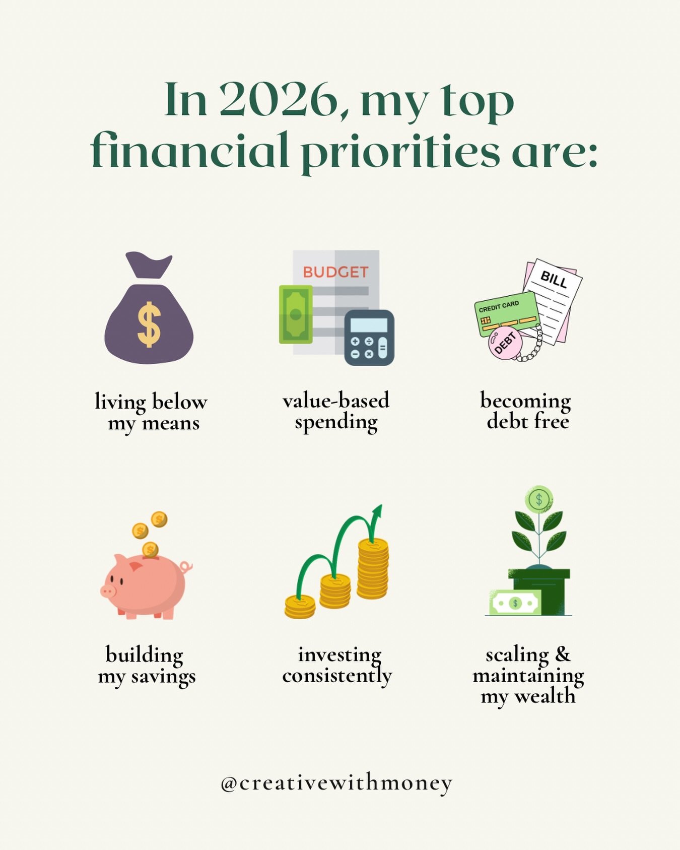 The more specific my intentions, the easier it is to make them my reality!! Next year is going to my best year yet with money! 💸 

What are you focusing on next year? Let me know in the comments! 💬

&mdash;&mdash;&mdash;&mdash;&mdash;&mdash;&mdash;