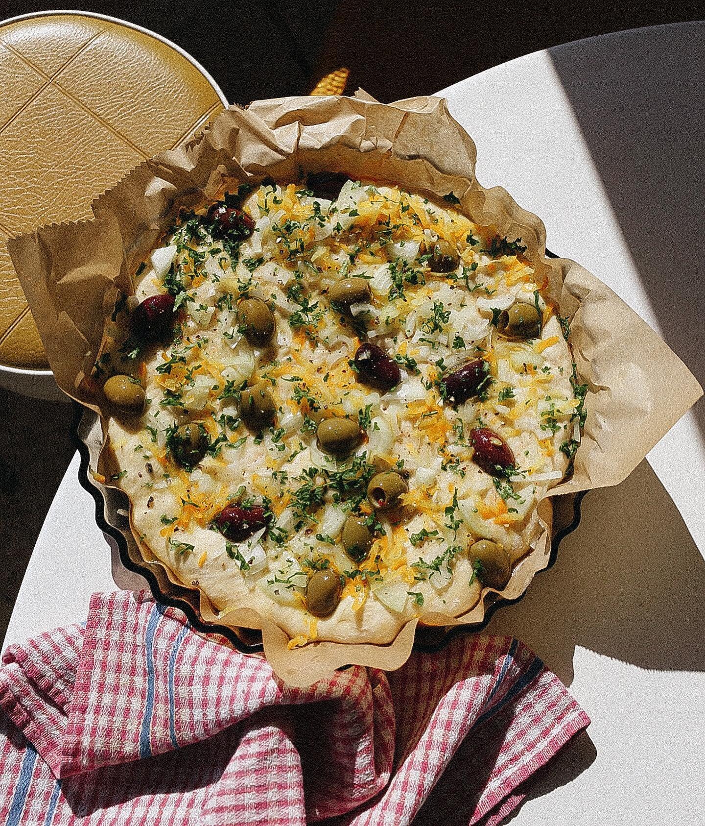 Spring is (almost!) here, and I&rsquo;m celebrating with this bright and fragrant focaccia bread. 

Heavily scented with lemon zest, earthy herbs and garlic, it&rsquo;s perfect for sharing, and would be even more excellent served with a variety of di