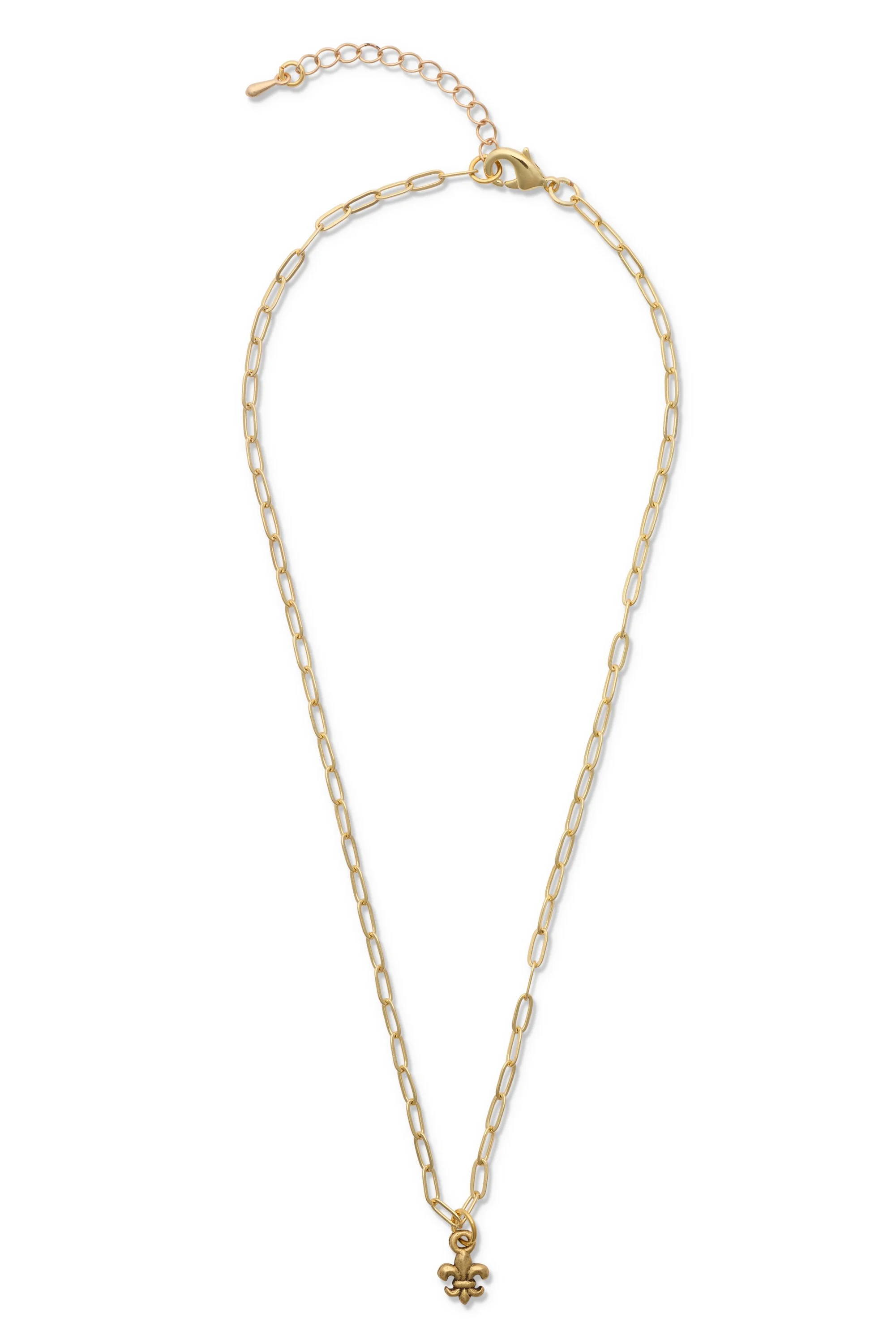 Fleur-de-lis Necklace, gold.jpg