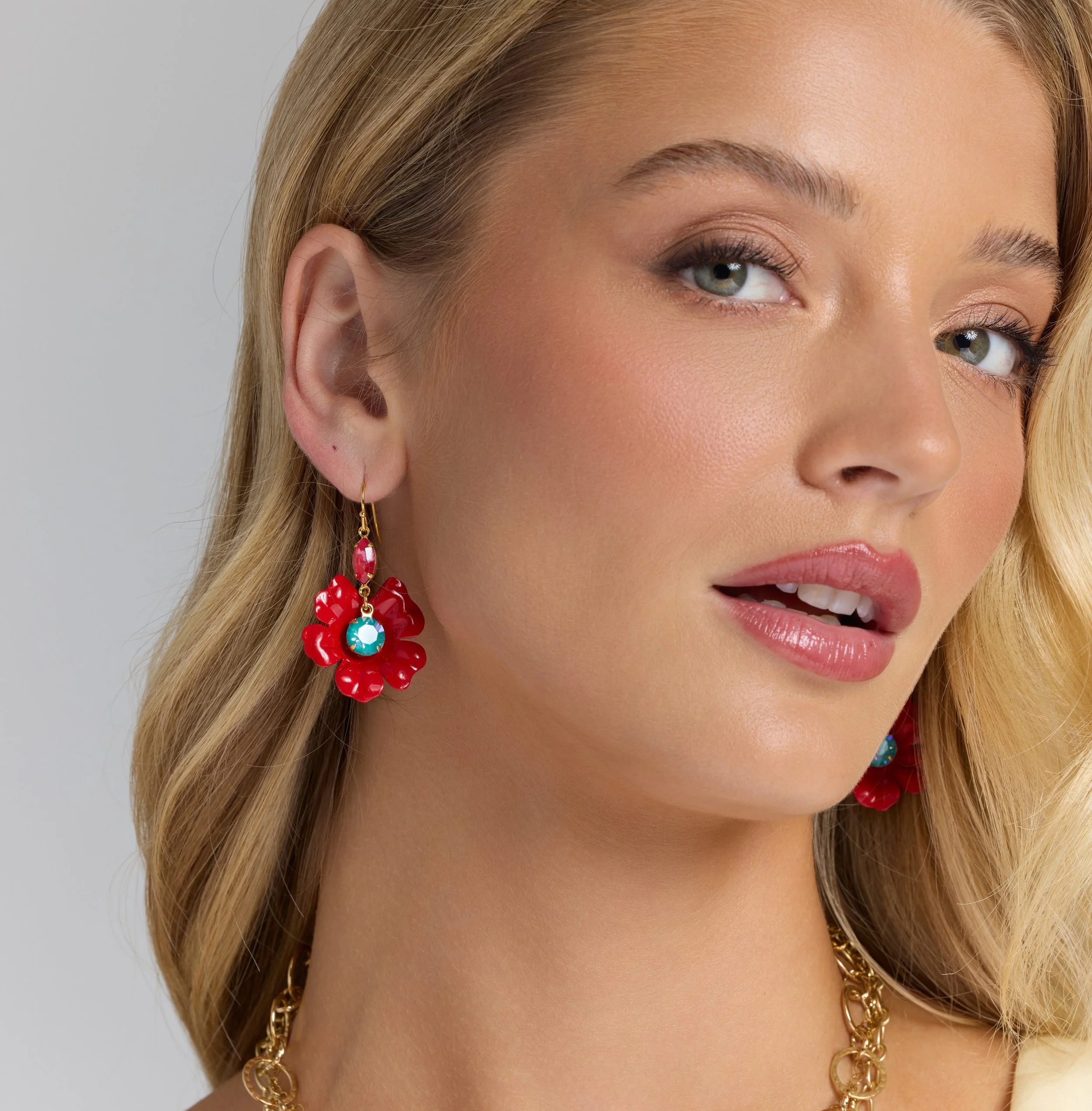 Crystal Bloom Earrings