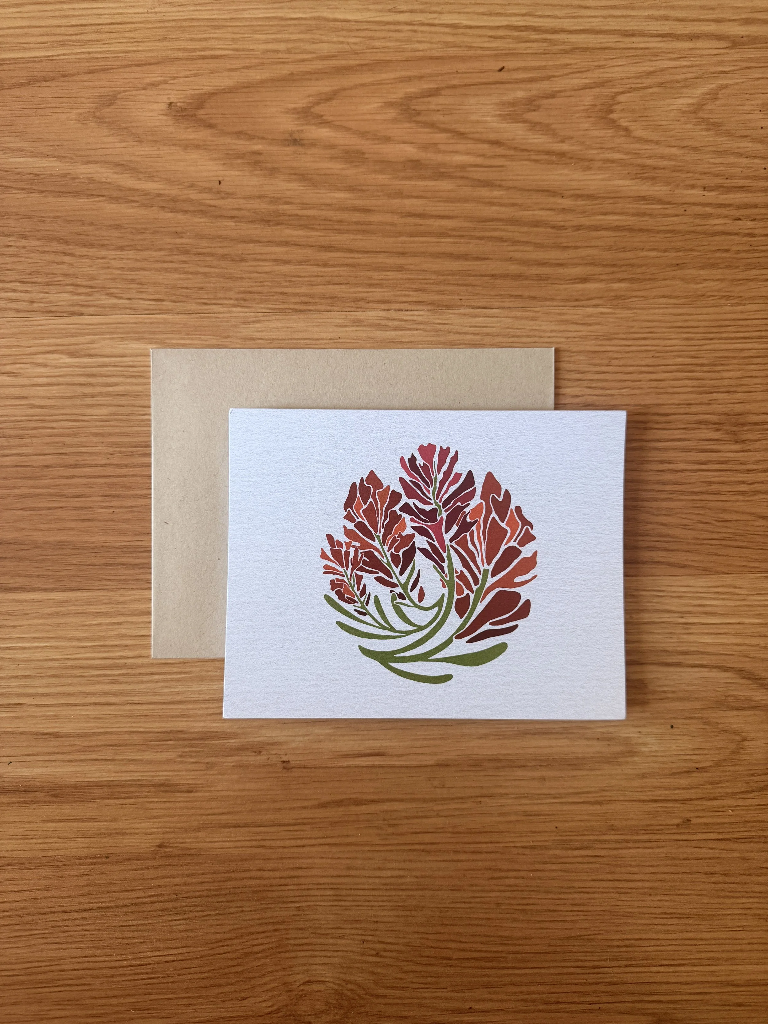 Paintbrush Card