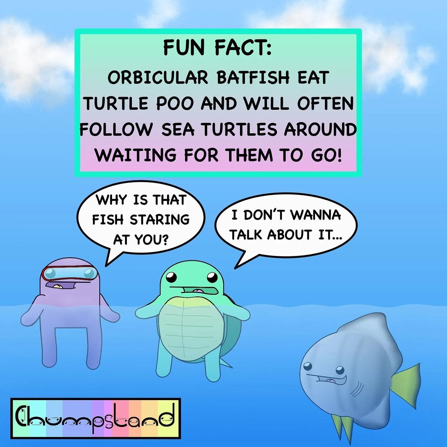 Fun Fact About Orbicular Batfish