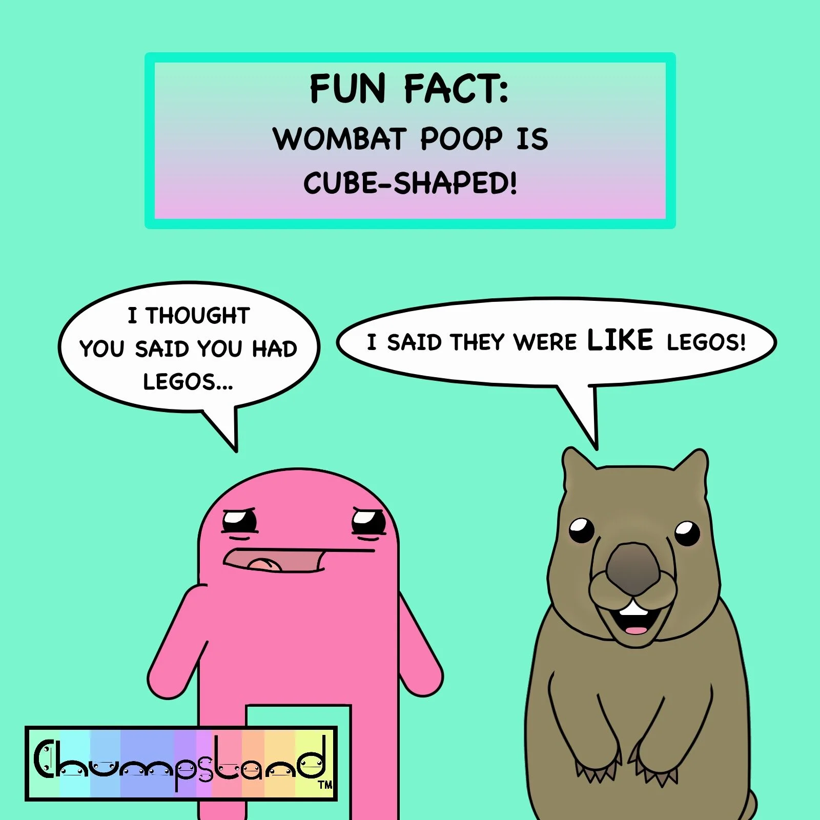 Fun Fact About Wombats