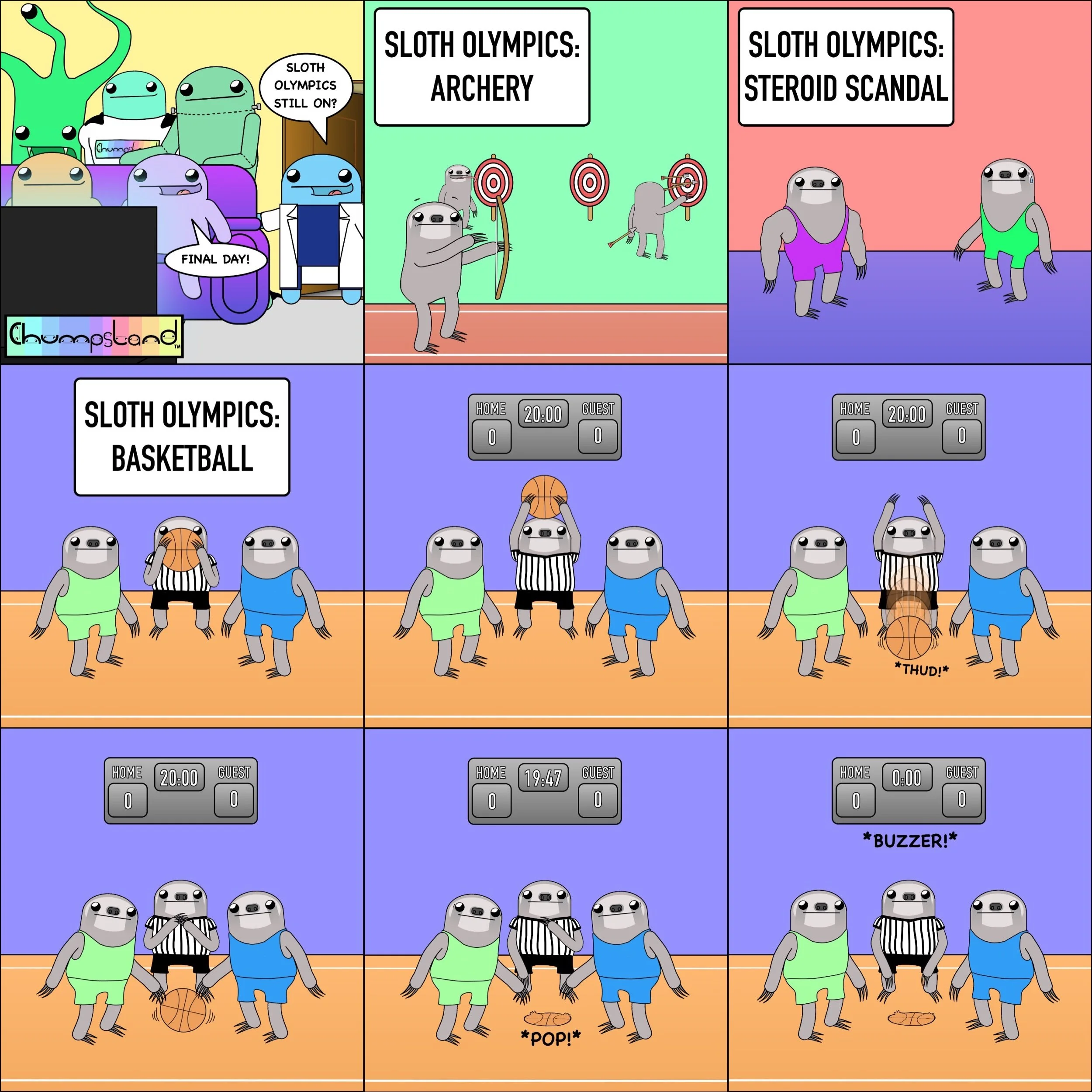 Sloth Olympics: Final Day