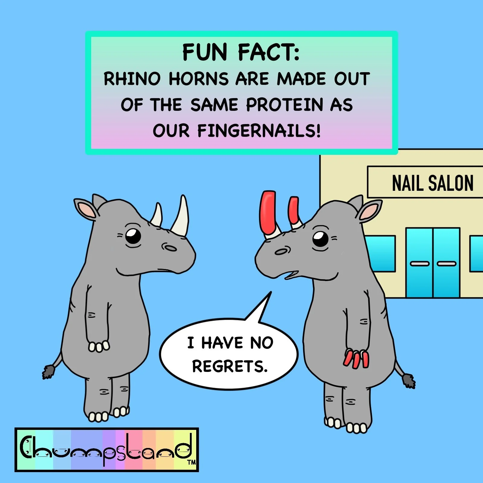 Fun Fact About Rhinos