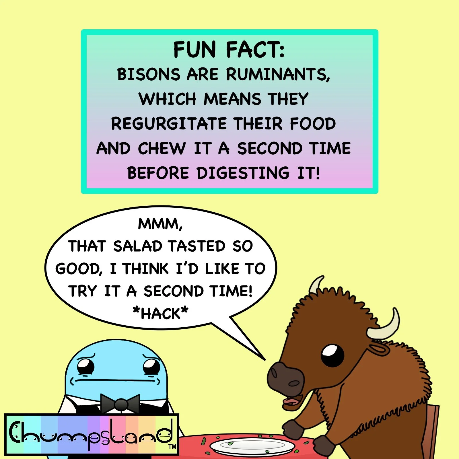 Fun Fact About Bisons